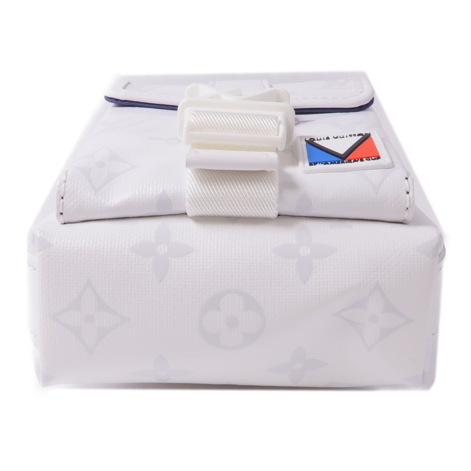 LOUIS VUITTON Float Wearable Wallet Shoulder Bag M11698 Monogram Storm White