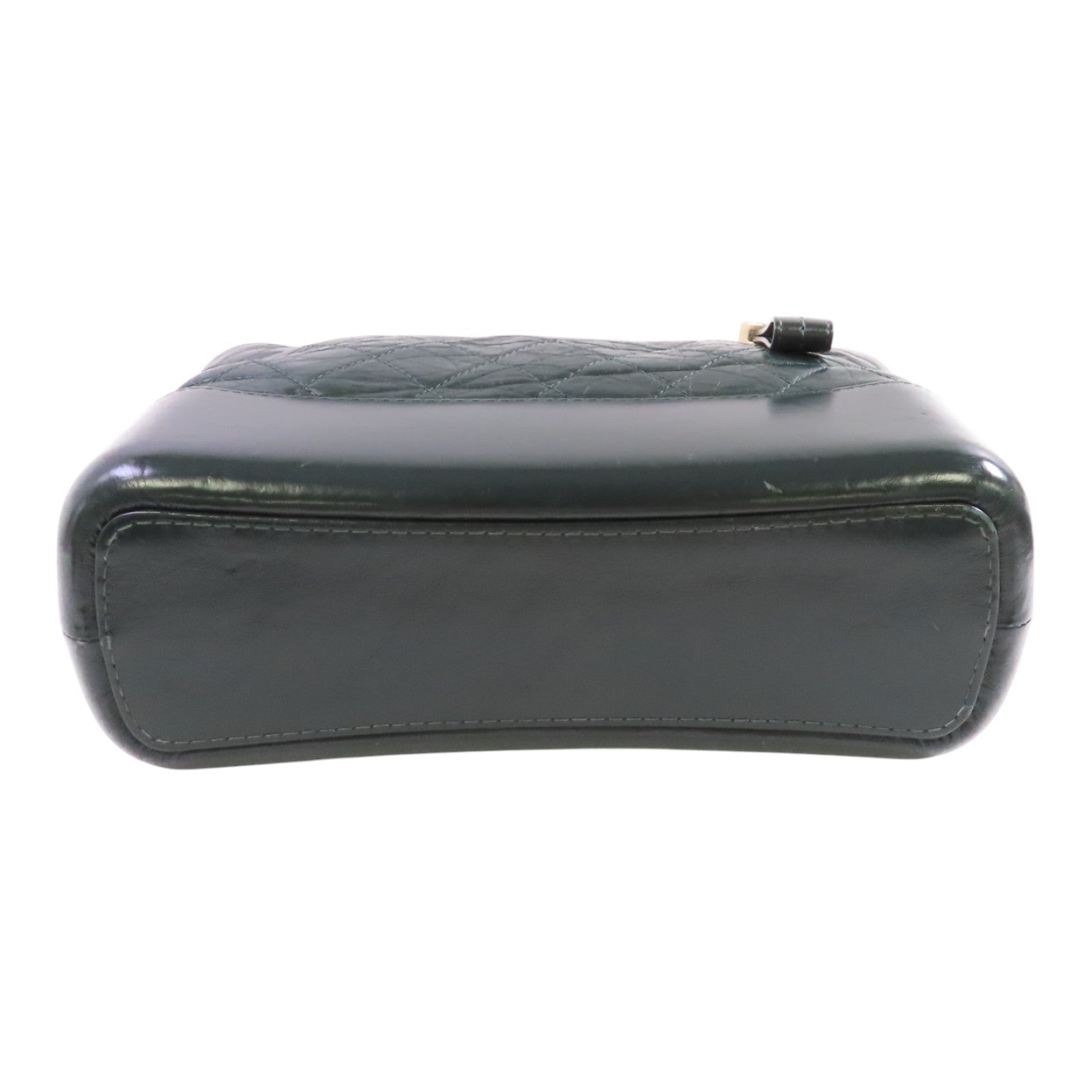 CHANEL 牛皮皮革Gabrielle Chain Shoulder Bag銀扣鏈帶肩背袋