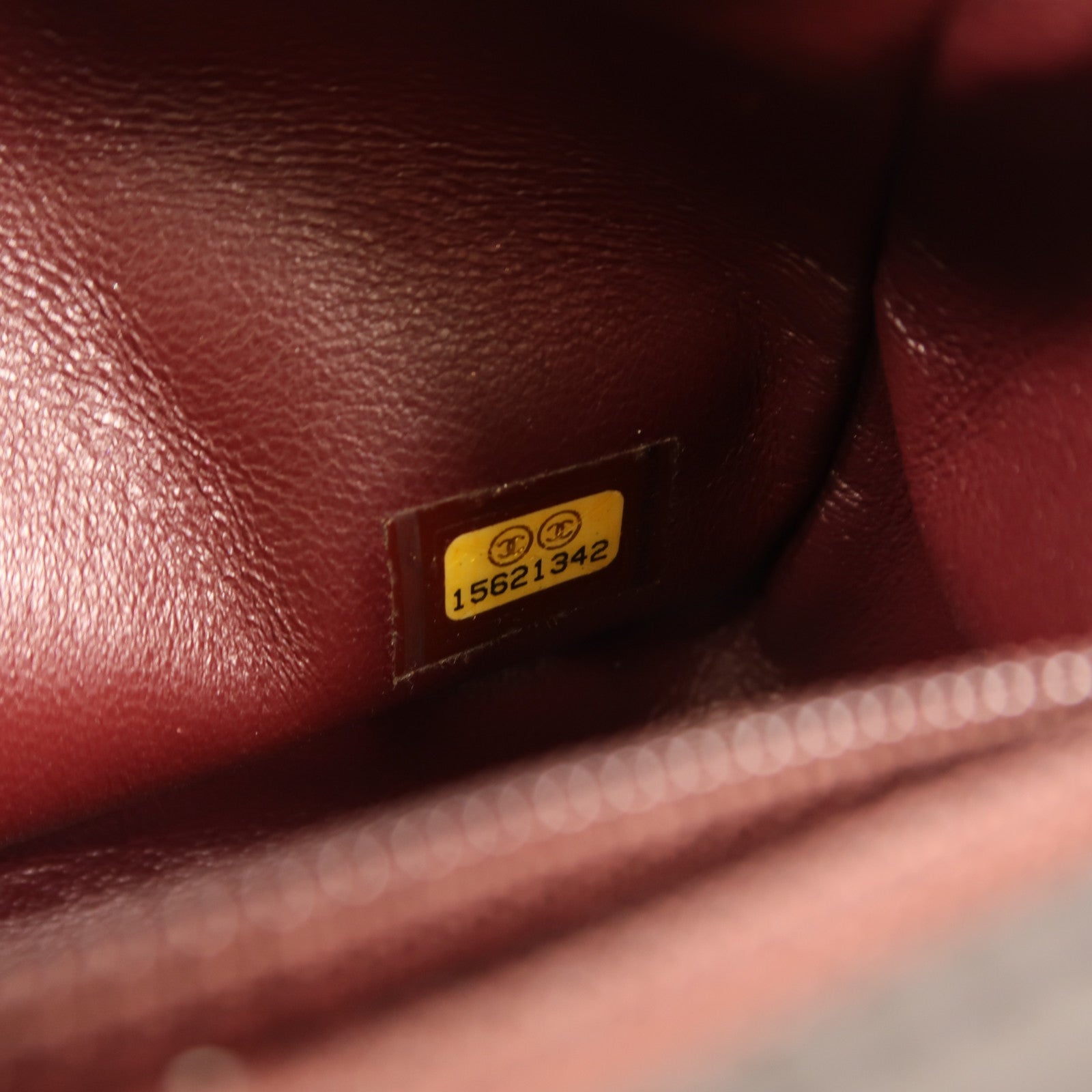 CHANEL 羊皮皮革Mini Classic 20銀扣鏈帶肩背袋