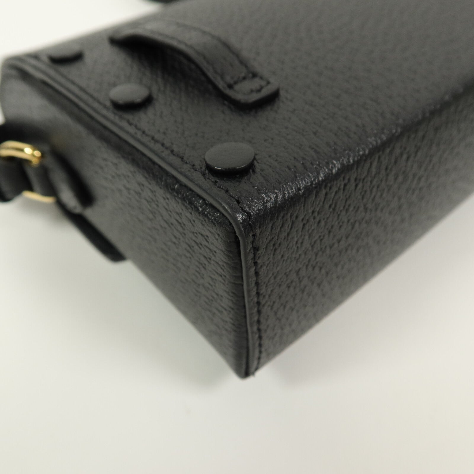 GUCCI 牛皮皮革GG GHW Horsebit 1955肩背袋