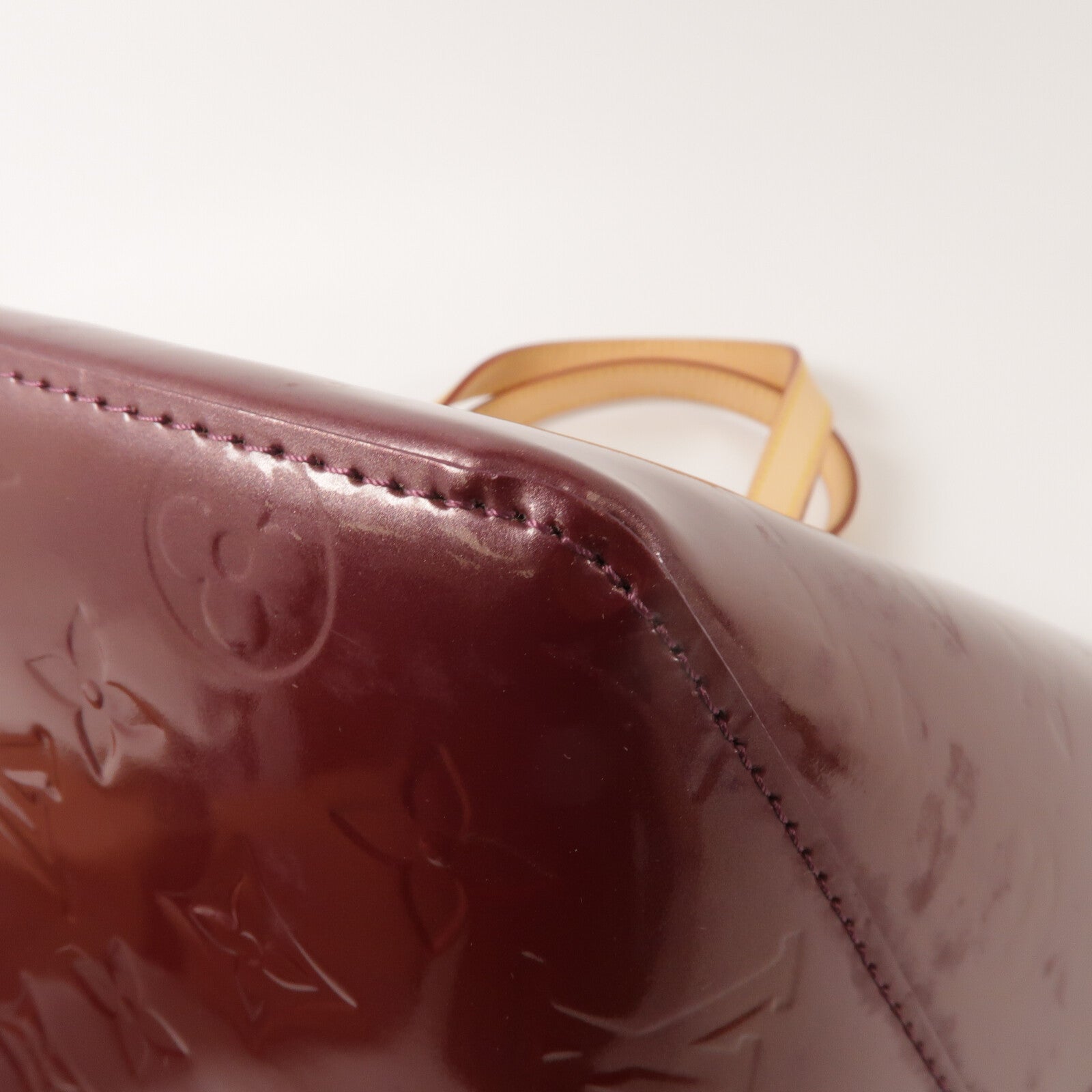 LOUIS VUITTON Vernis Bellevue PM手挽袋