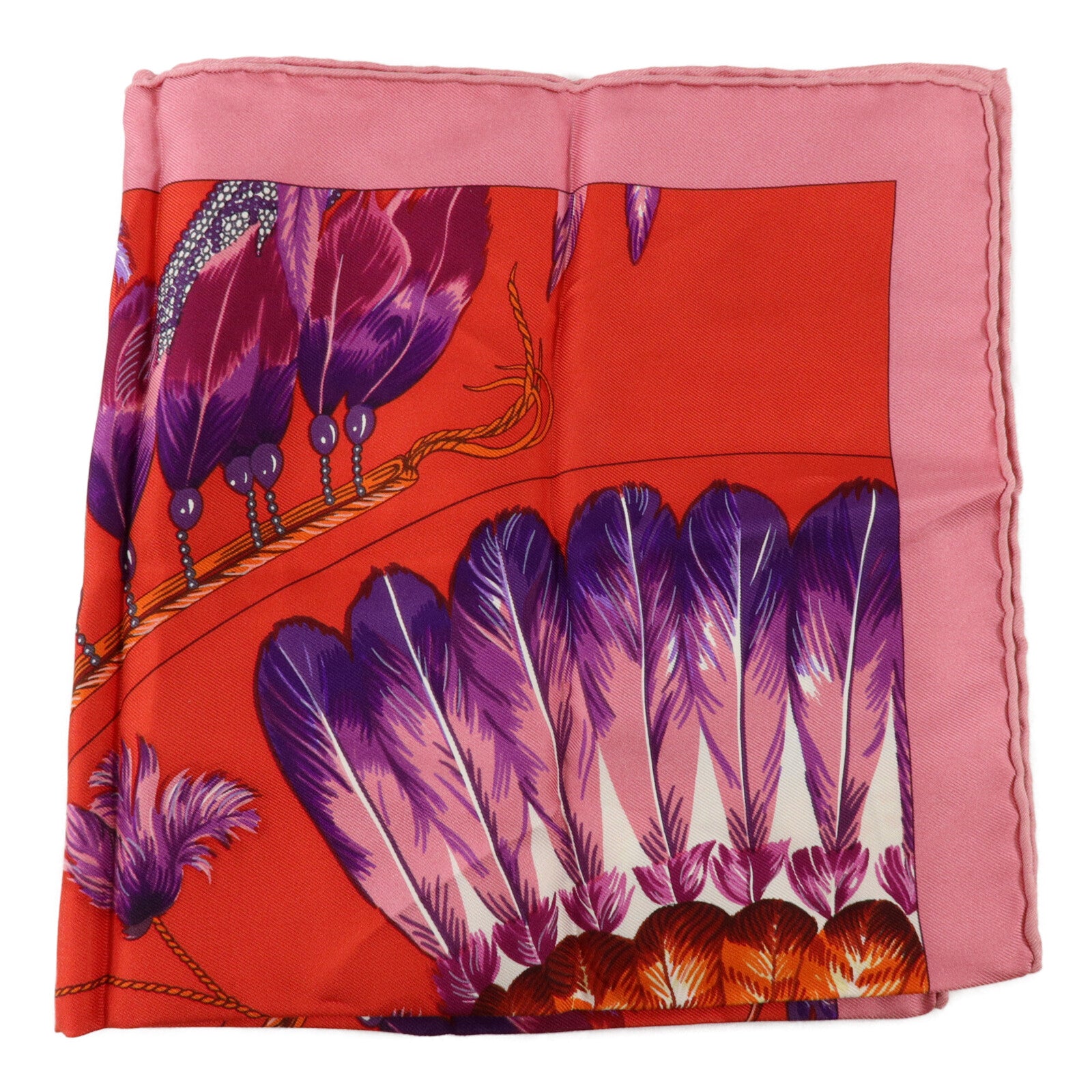 HERMES 絲質Scarf 40x40絲巾