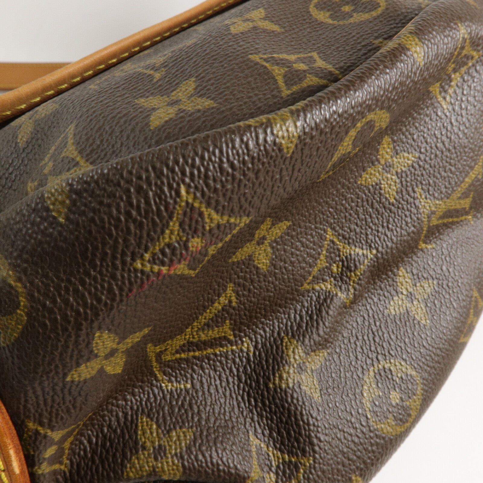 LOUIS VUITTON Monogram Saumur 35金扣肩背袋