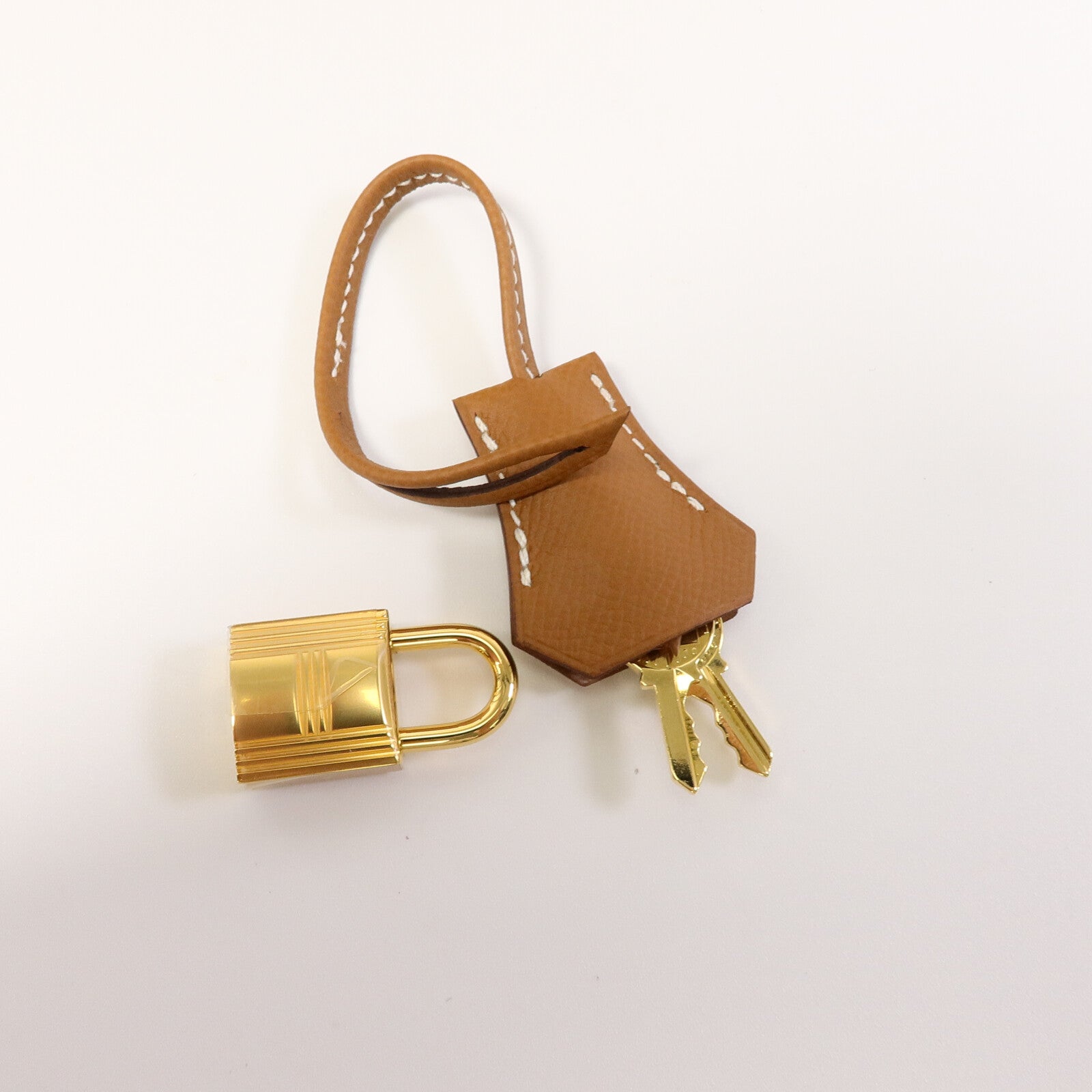 HERMES Epsom皮革Kelly 25手挽肩背兩用袋Gold