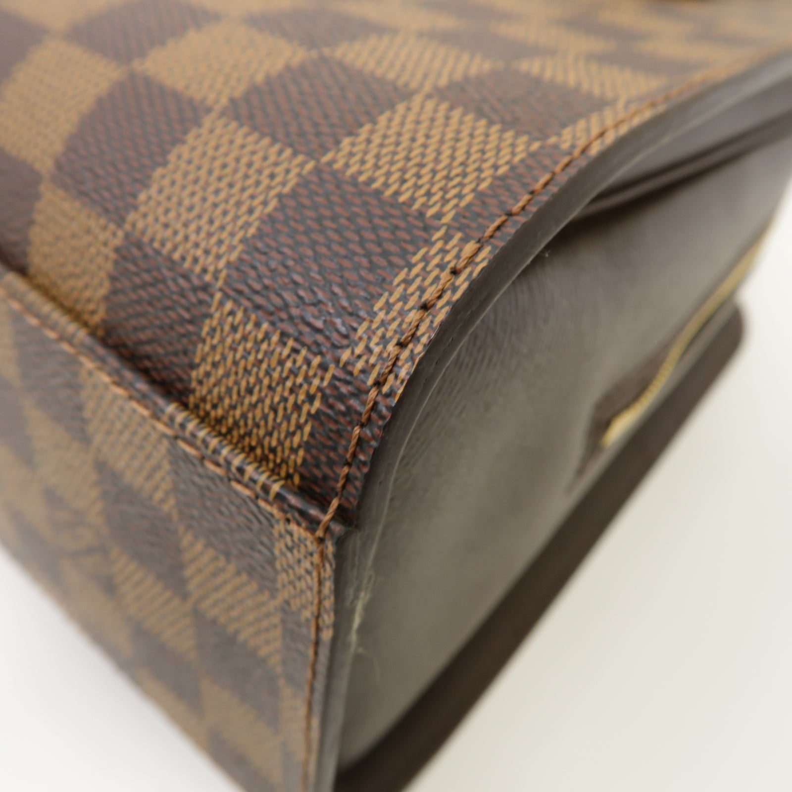 LOUIS VUITTON Damier Triana金扣肩背袋啡色