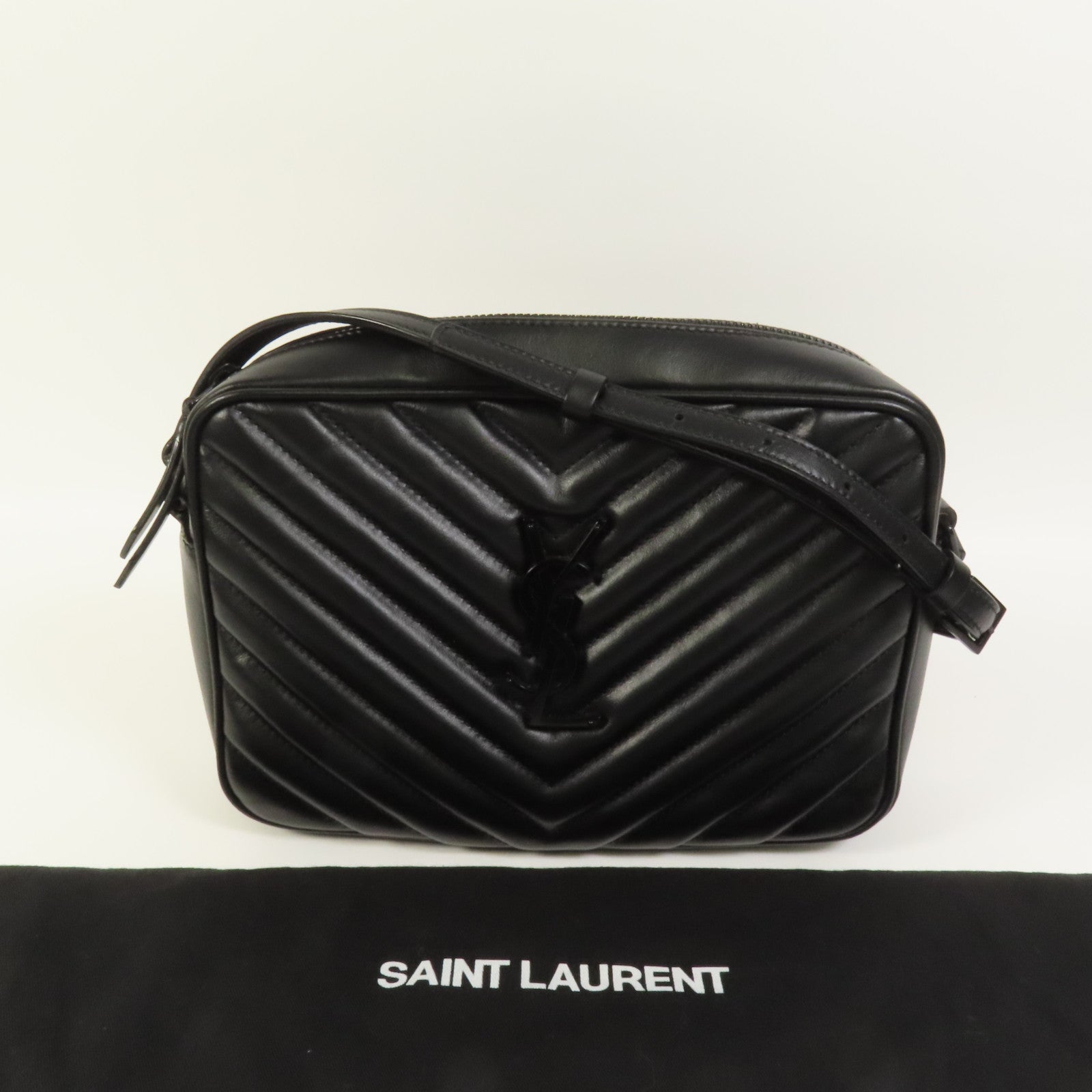 SAINT LAURENT 牛皮皮革Shoulder Bag肩背袋