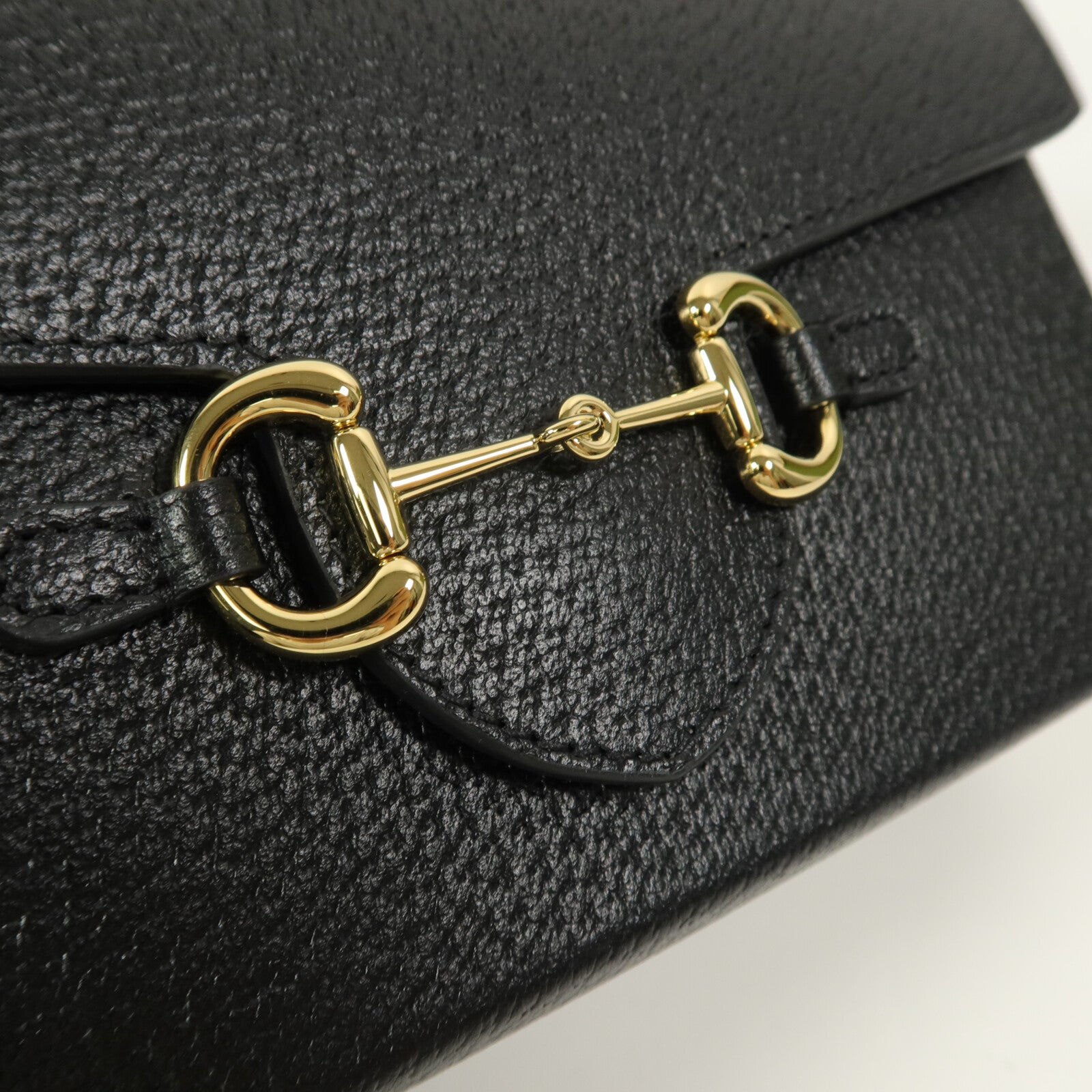 GUCCI 牛皮皮革GG GHW Horsebit 1955肩背袋