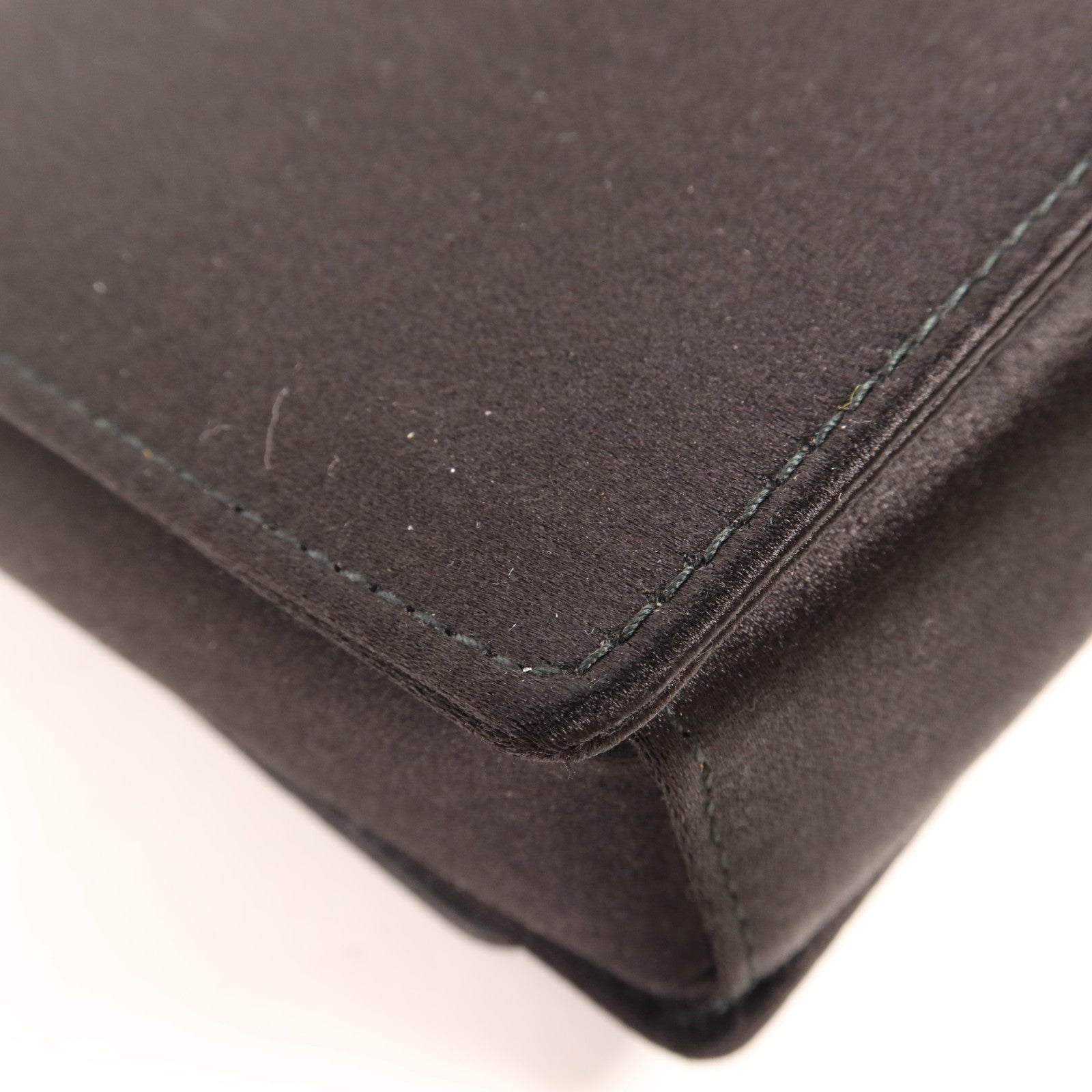 Salvatore Ferragamo 絲質Shoulder Bag金扣手挽肩背兩用袋