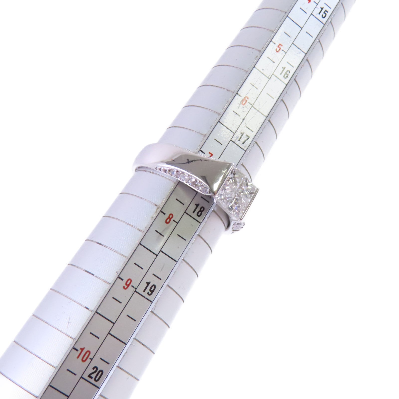 JEWELRY PT900鉑金/鑽石Diamond Ring戒指US#7.25
