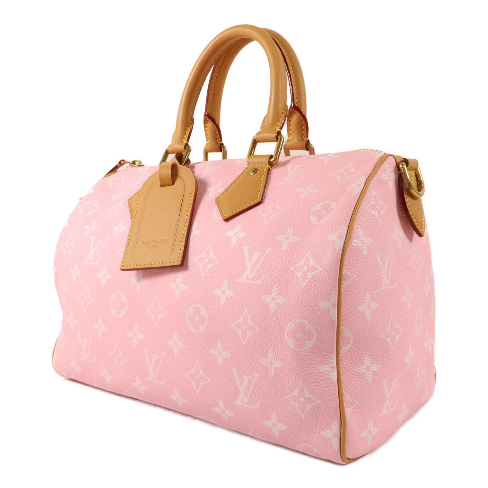 LOUIS VUITTON 牛皮皮革Speedy P9 Bandouliere 30手挽肩背兩用袋