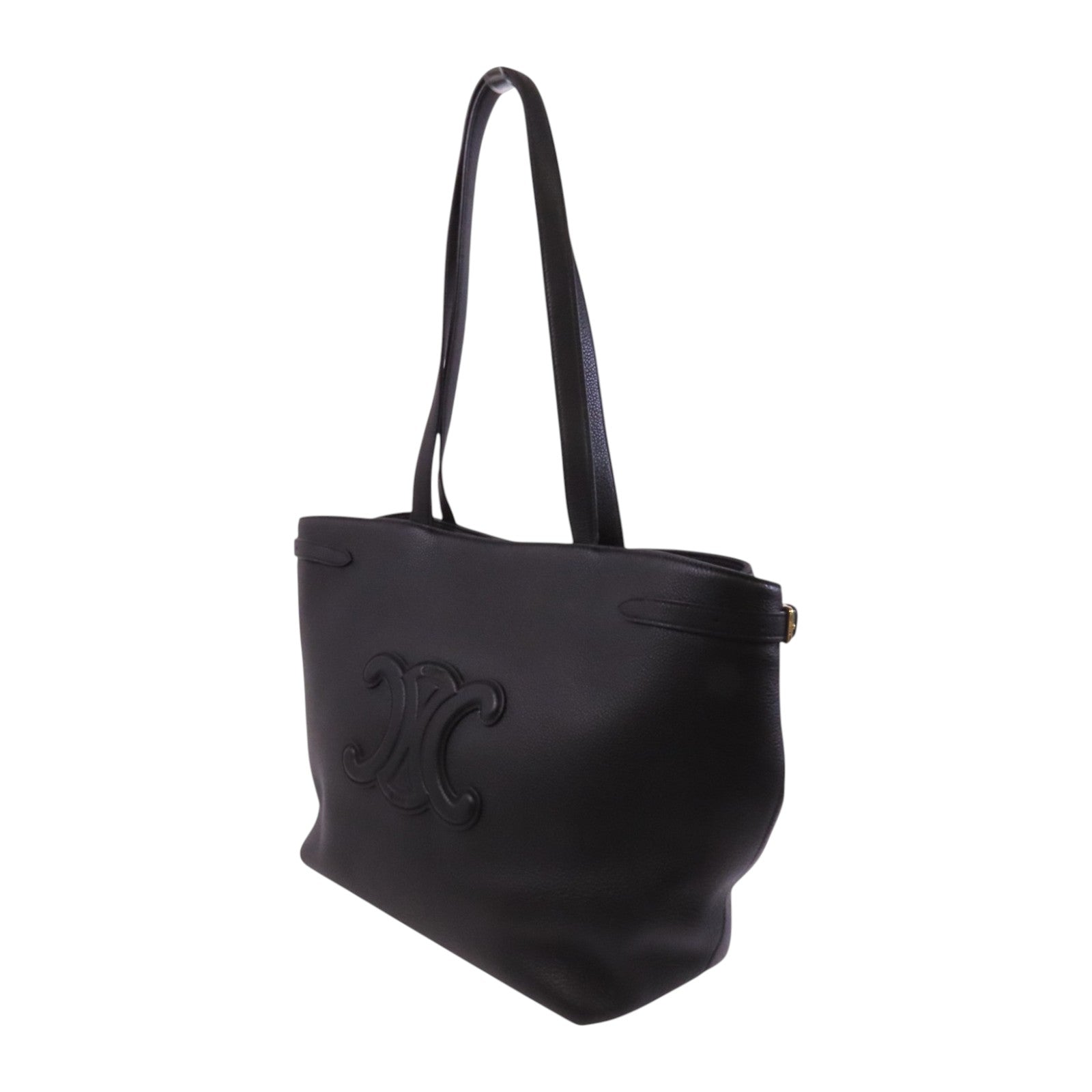 CELINE 牛皮皮革Shoulder Bag金扣肩背袋