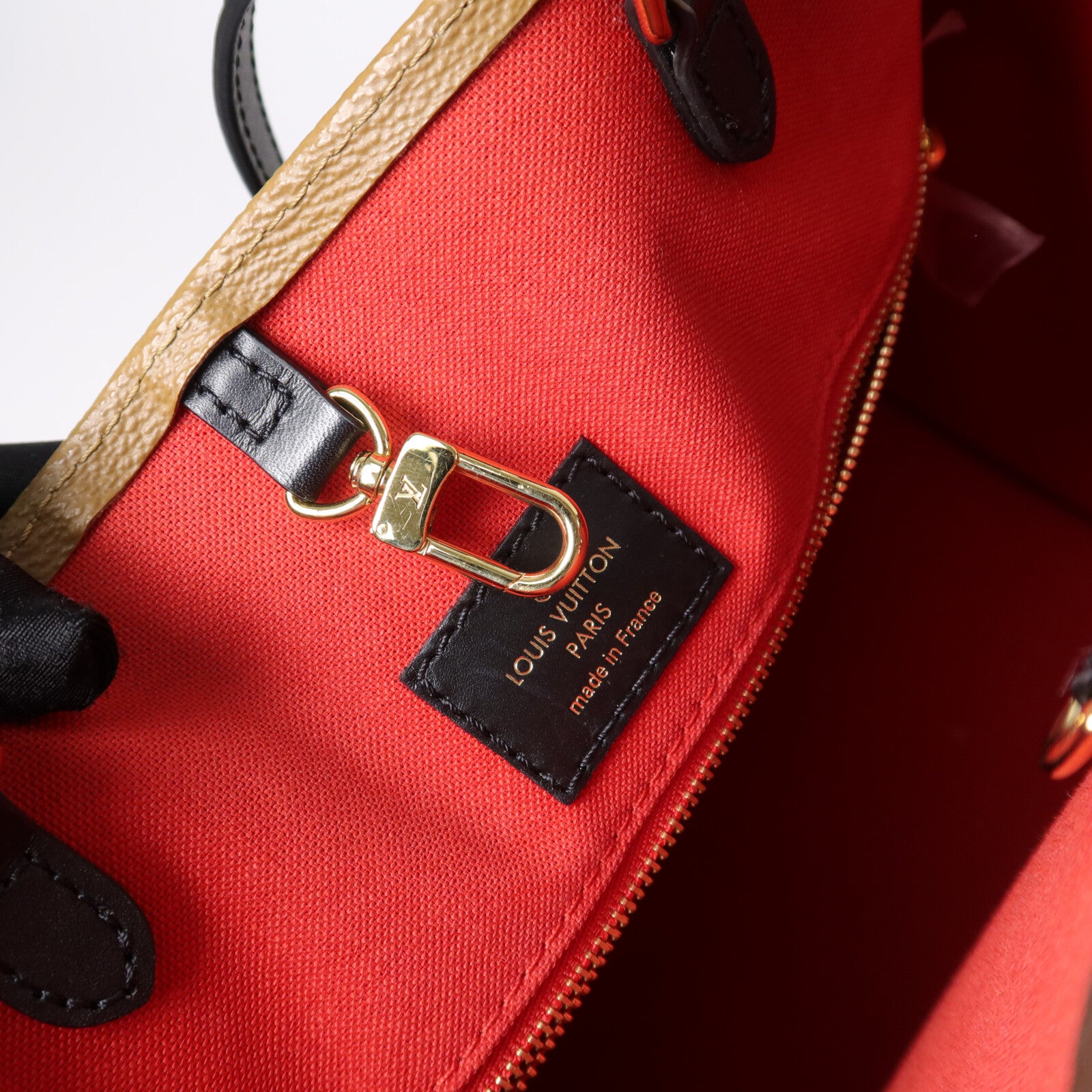 LOUIS VUITTON Monogram Giant Reverse On The Go GM金扣手挽肩背兩用袋