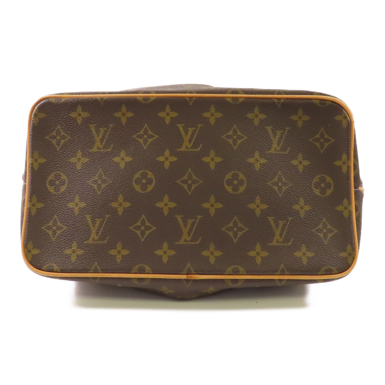 LOUIS VUITTON Monogram Palermo PM金扣手挽肩背兩用袋棕色
