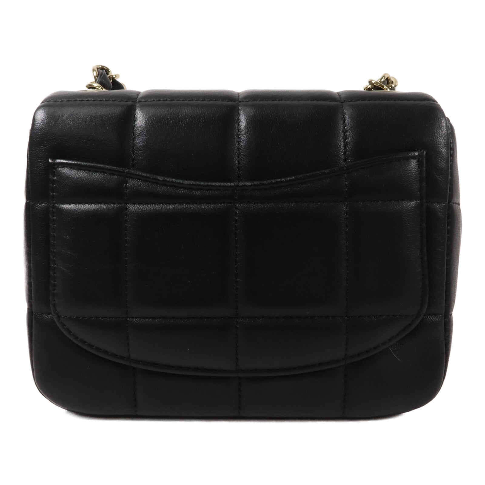 CHANEL 牛皮皮革Chain Shoulder鏈帶肩背袋