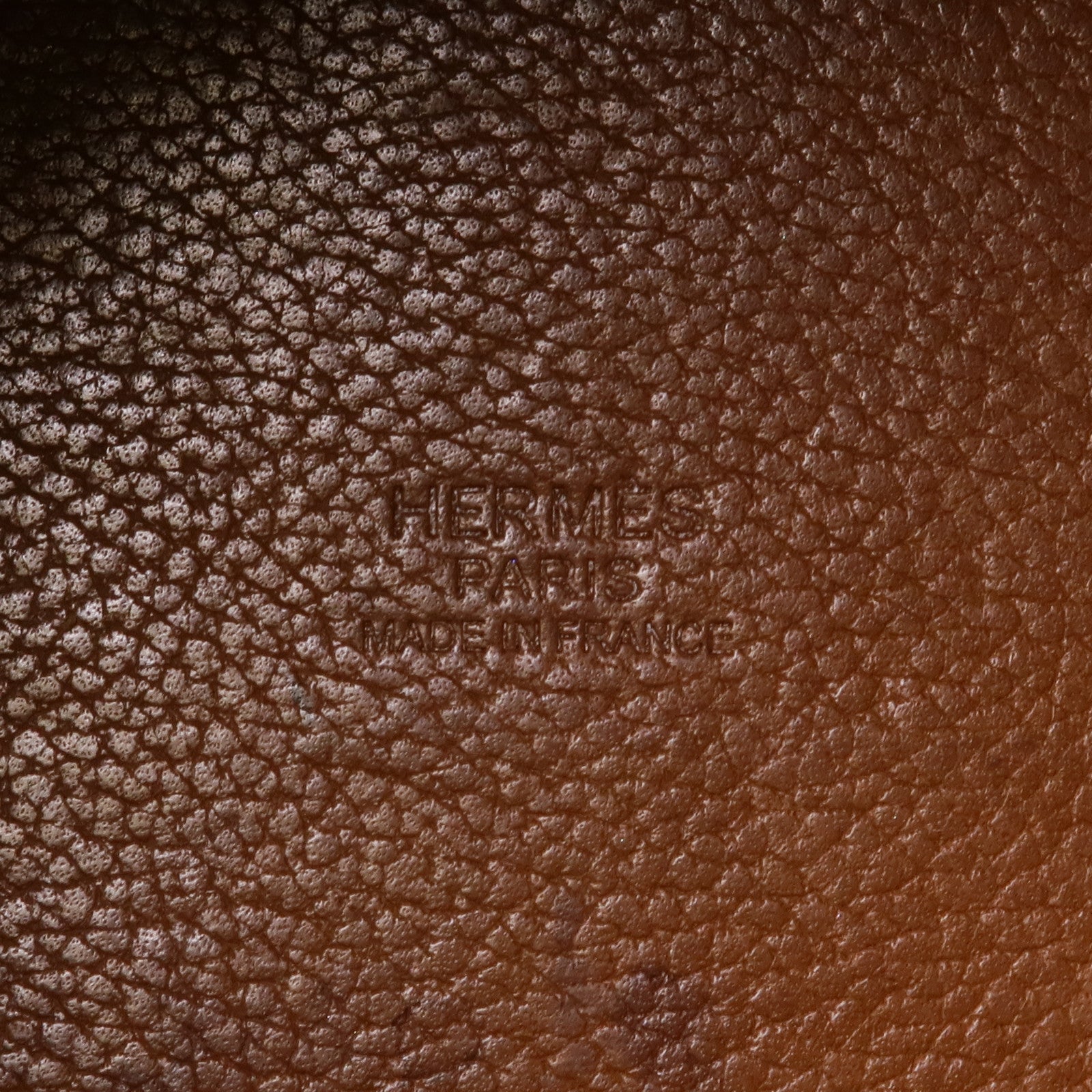 HERMES Barenia皮革Picotin PM金扣手挽袋Fauve