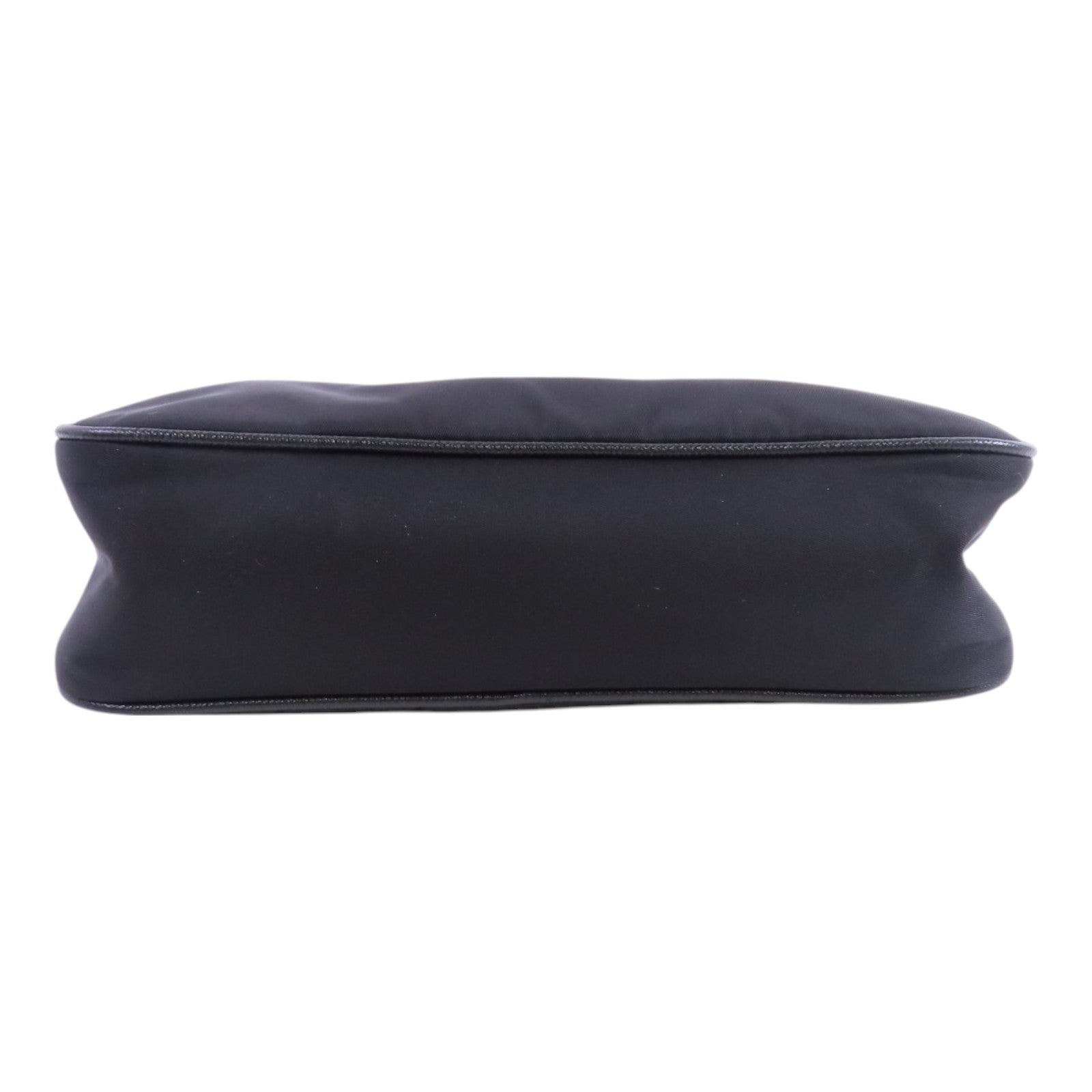 PRADA 尼龍Hobo Shoulder Bag銀扣肩背袋