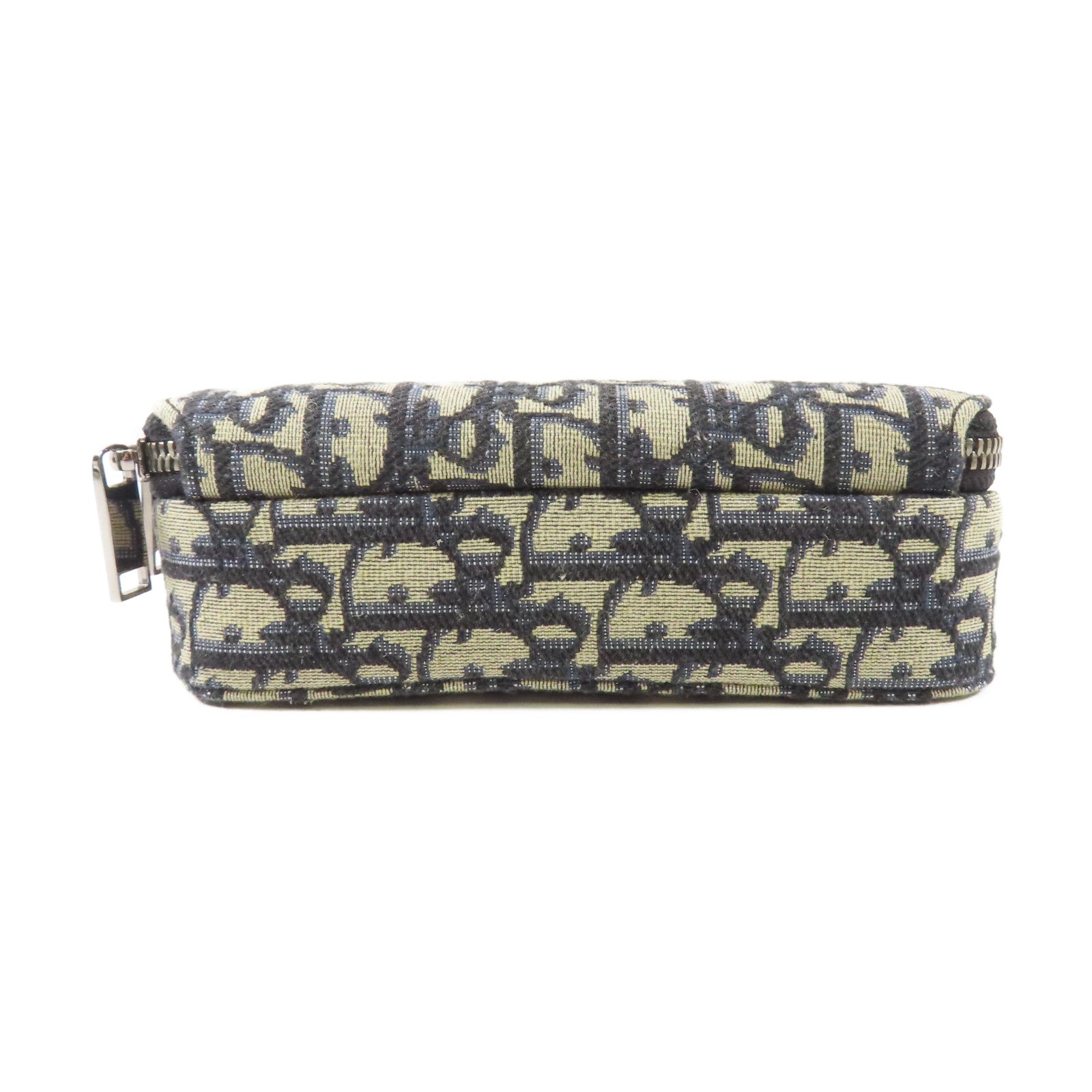 Dior 帆布Oblique Camera Bag銀扣肩背袋