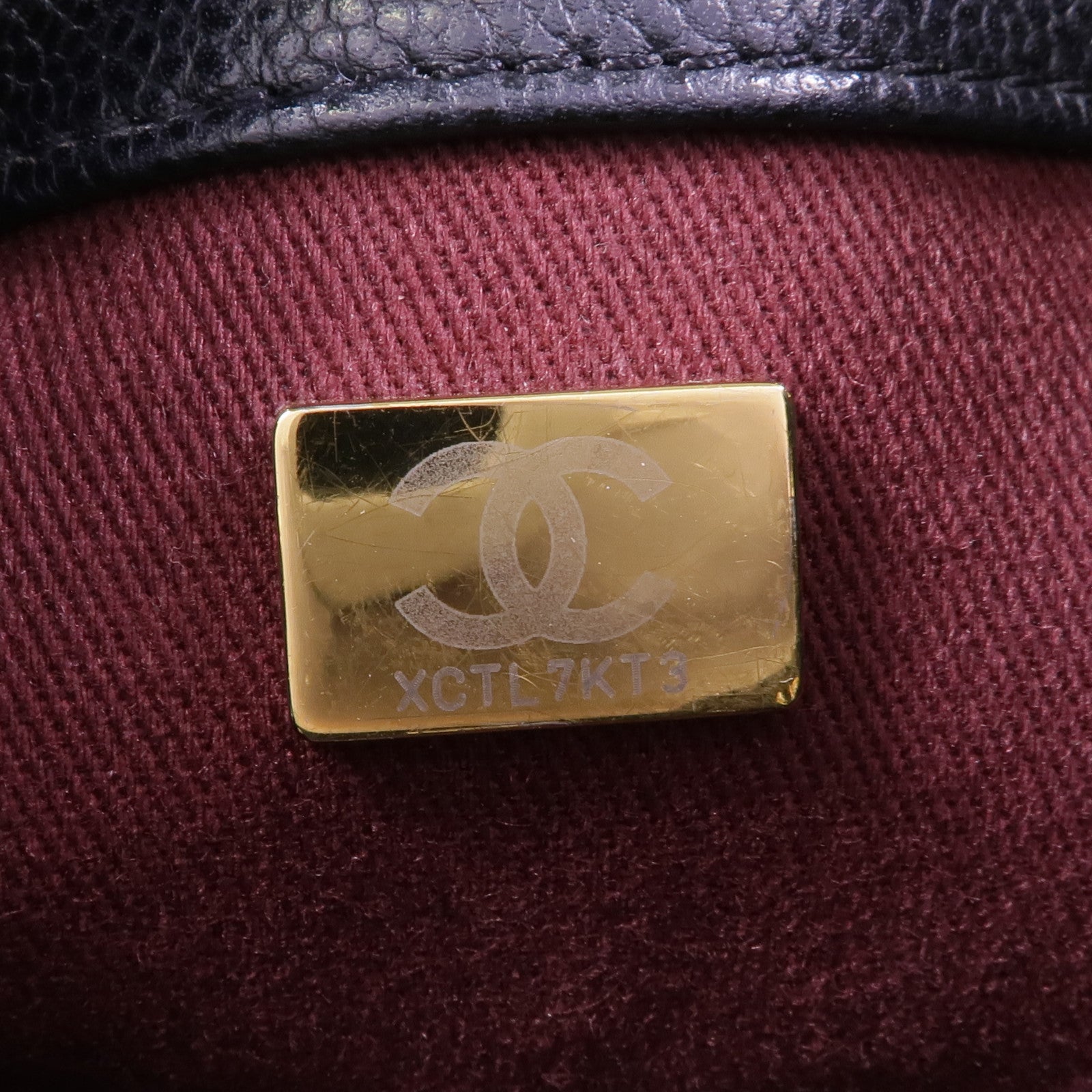 CHANEL 牛皮皮革Chain Shoulder Bag金扣鏈帶肩背袋