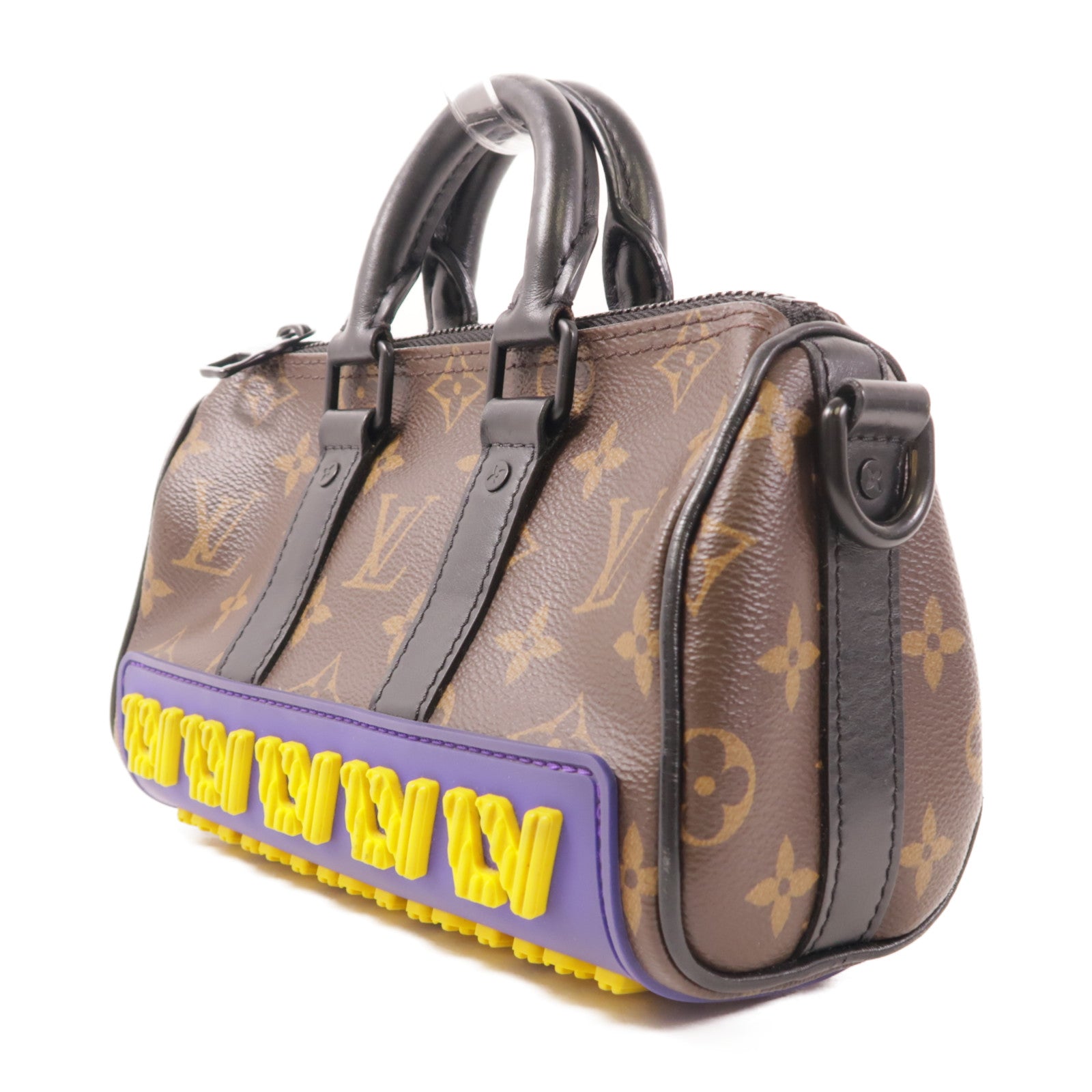 LOUIS VUITTON LV Keepall XS 2 Way Shoulder Hand Bag M45788 Monogram Brown