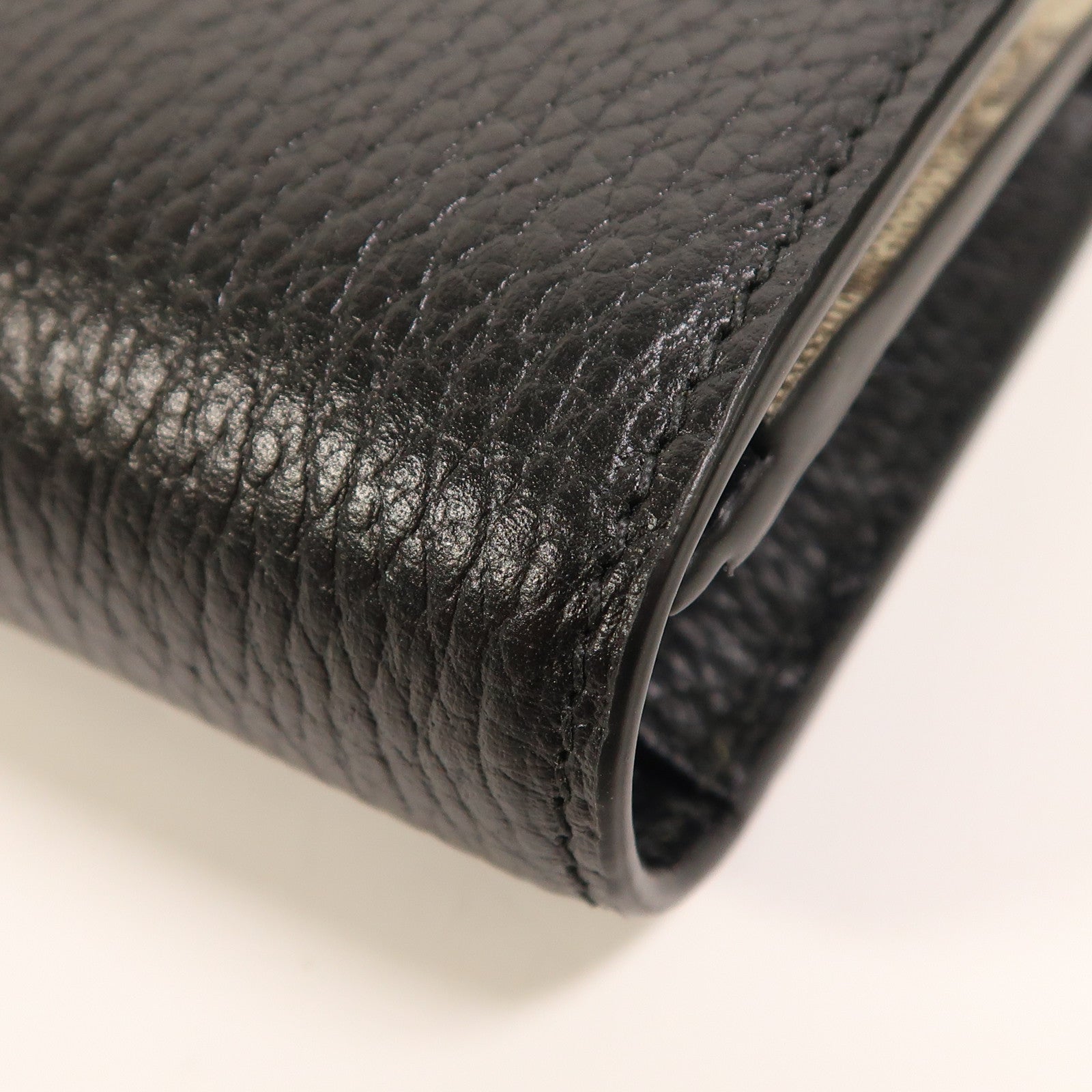 GUCCI 塗層帆布/牛皮皮革Long Wallet金扣長錢包