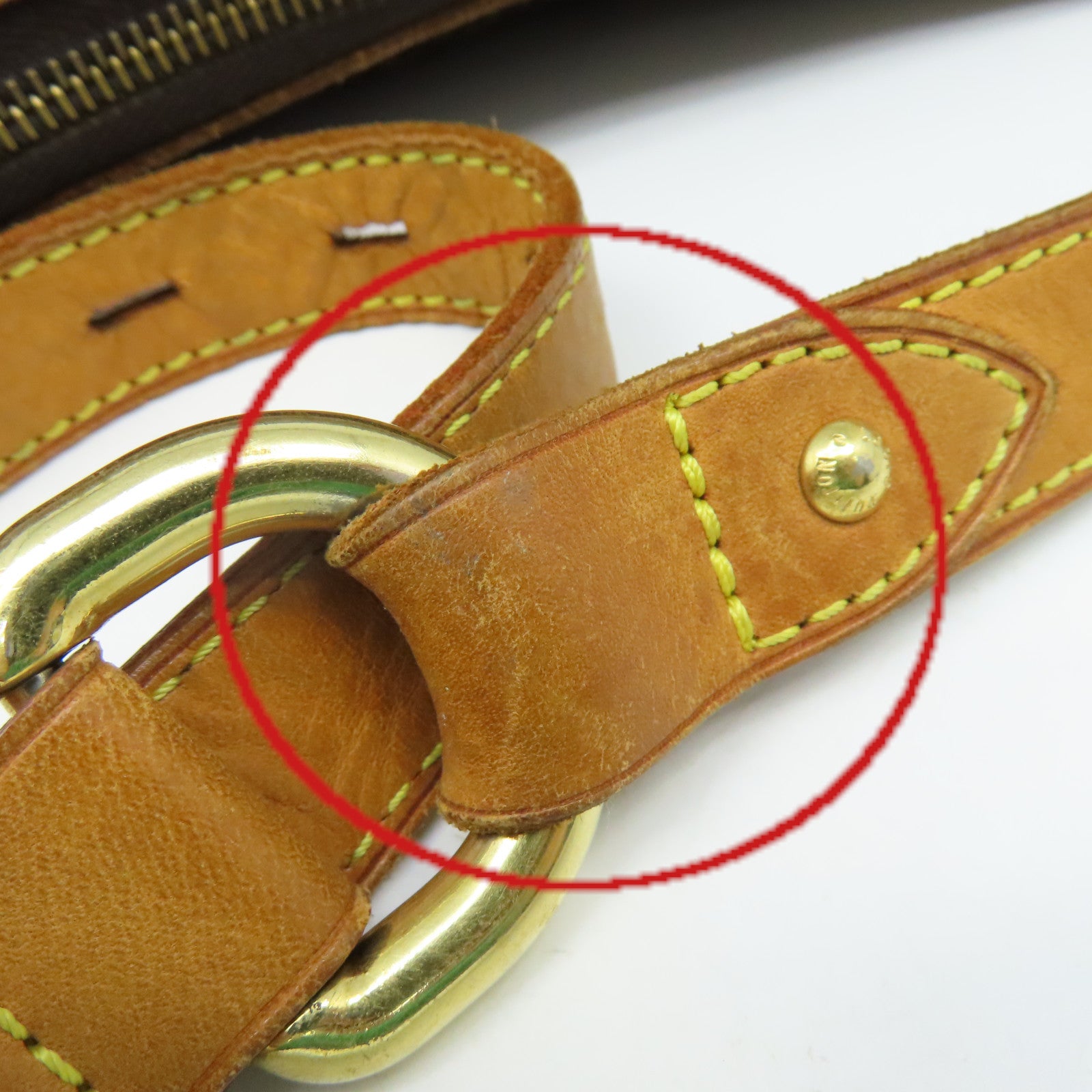 LOUIS VUITTON 【激減優惠】Monogram Tulum GM金扣肩背袋啡色
