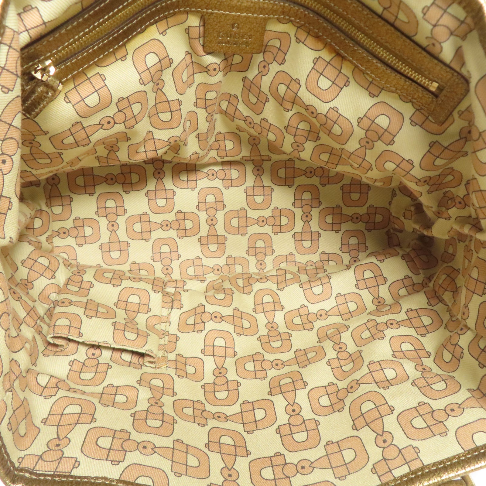 GUCCI GG Shoulder Bag Canvas Brown