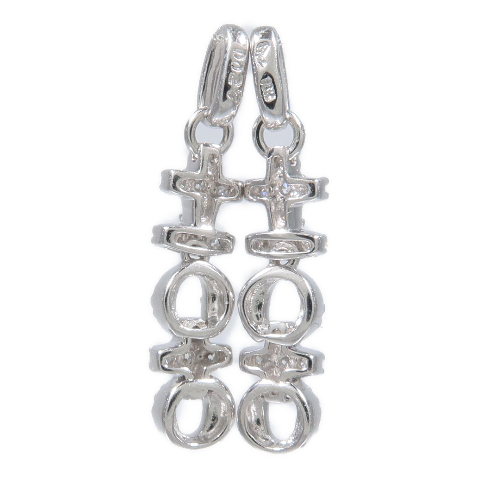 JEWELRY 18K白金Diamond Pendant鑽石吊墜