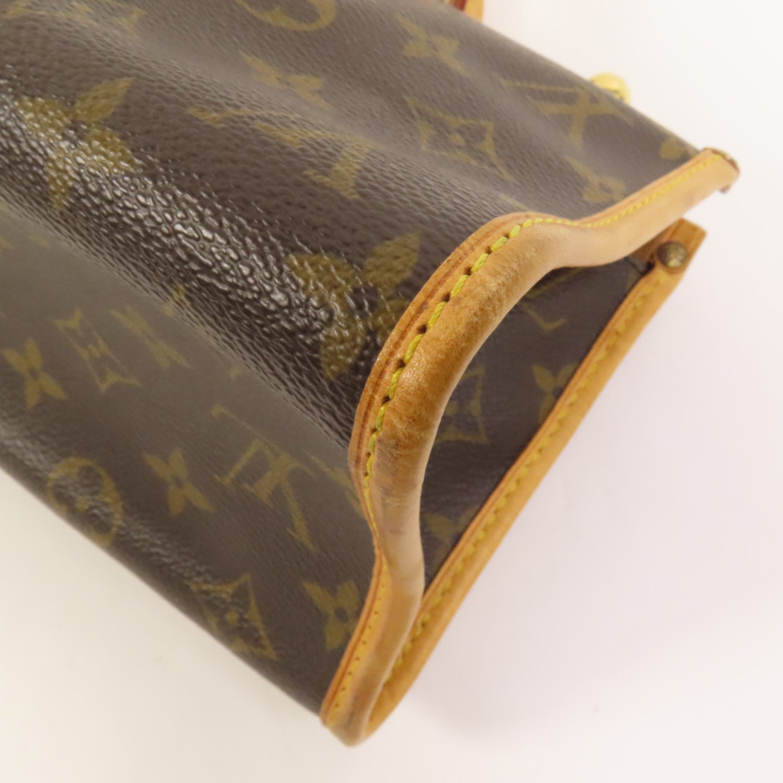 LOUIS VUITTON Monogram Popincourt金扣手挽袋