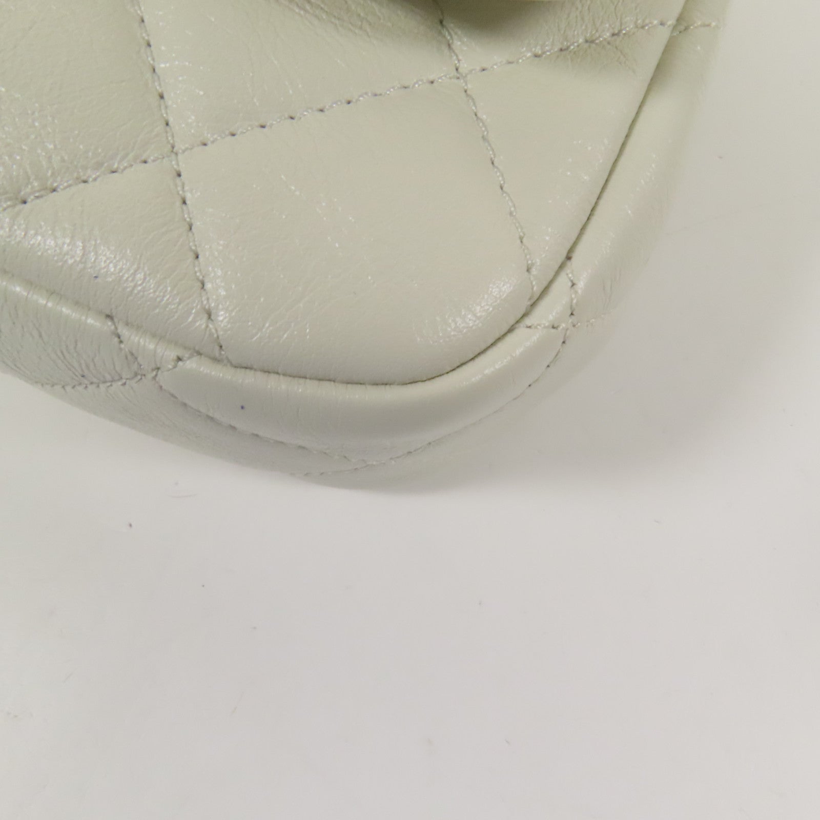 CHANEL 牛皮皮革Chain Shoulder金扣肩背袋