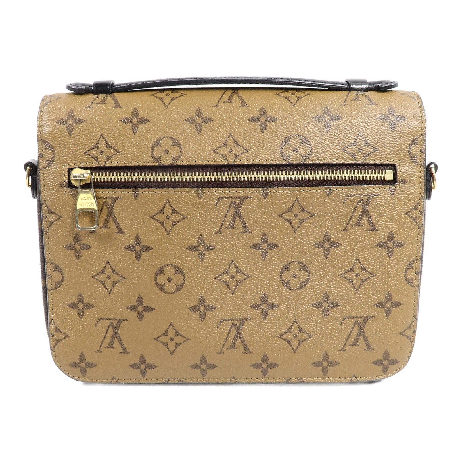 LOUIS VUITTON Monogram Reverse Pochette Metis手挽肩背兩用袋