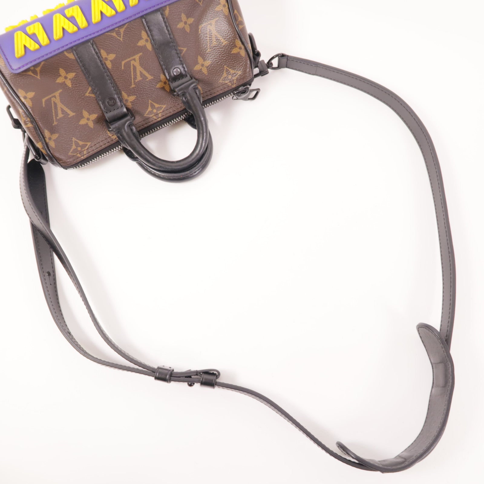 LOUIS VUITTON Monogram Keepall XS手挽肩背兩用袋