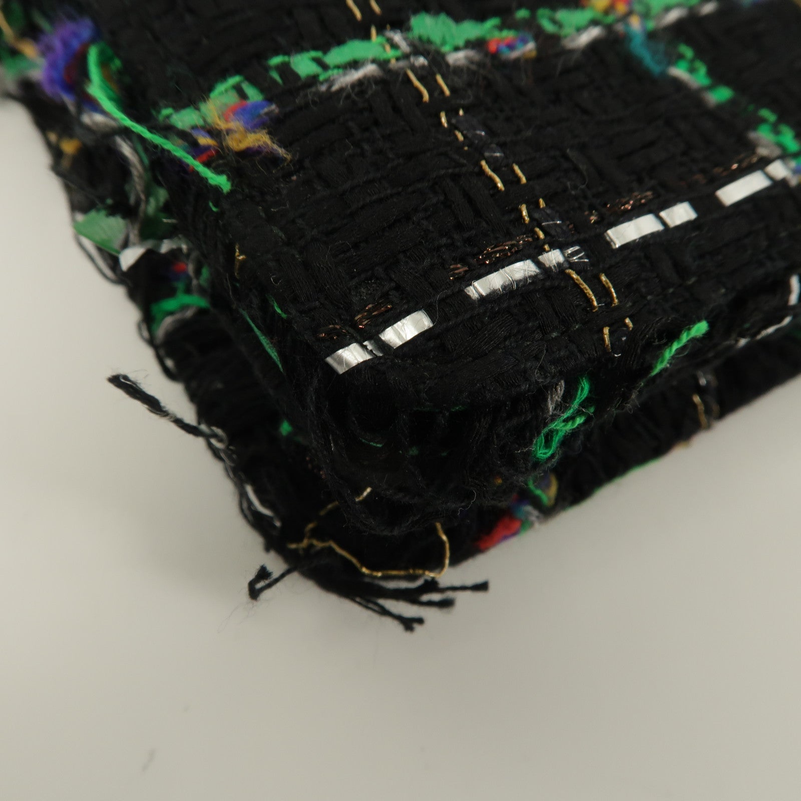 CHANEL Tweed WOC Wallet On Chain With Robot Charm鏈帶肩背袋