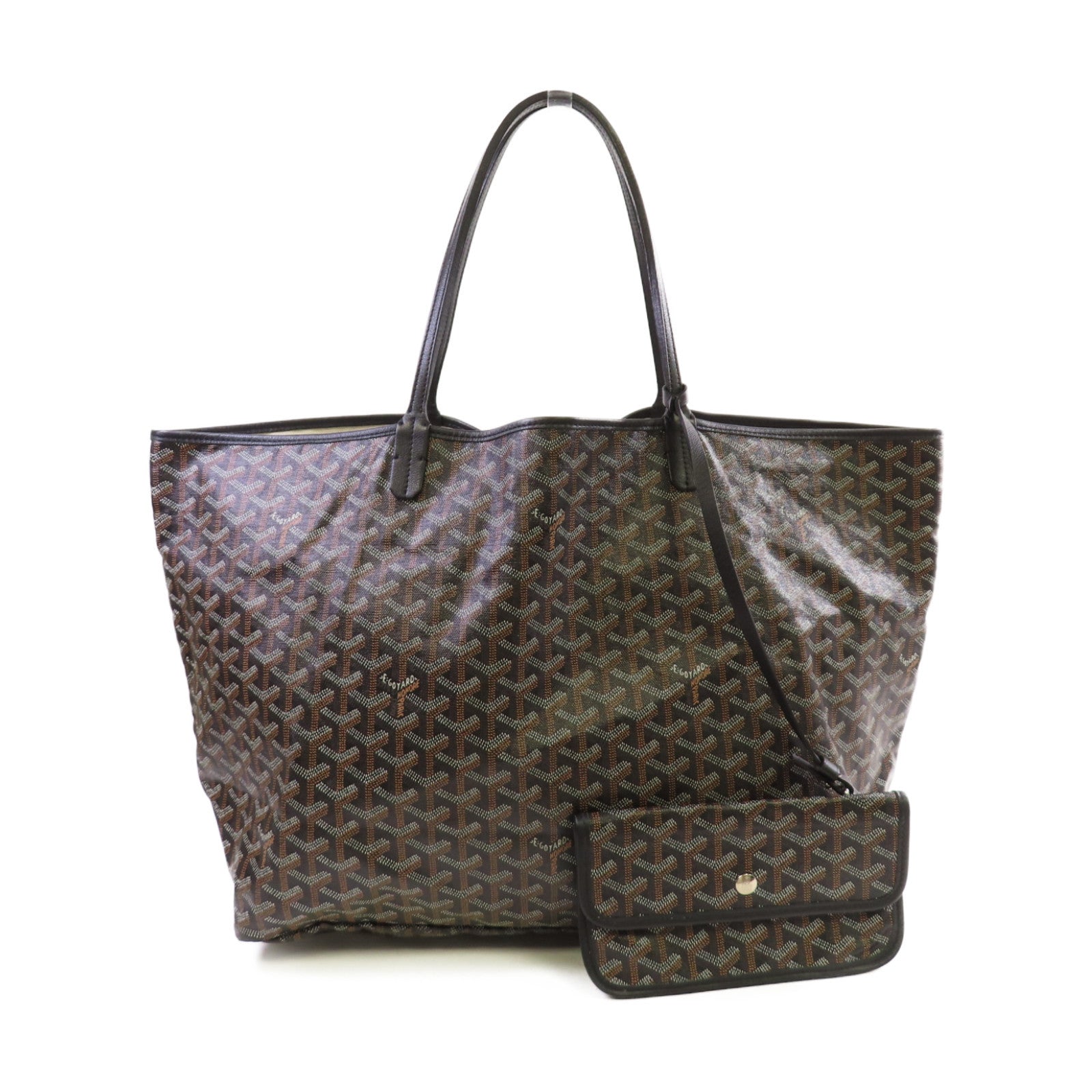 GOYARD 塗層帆布Saint Louis GM Tote Bag肩背袋啡色