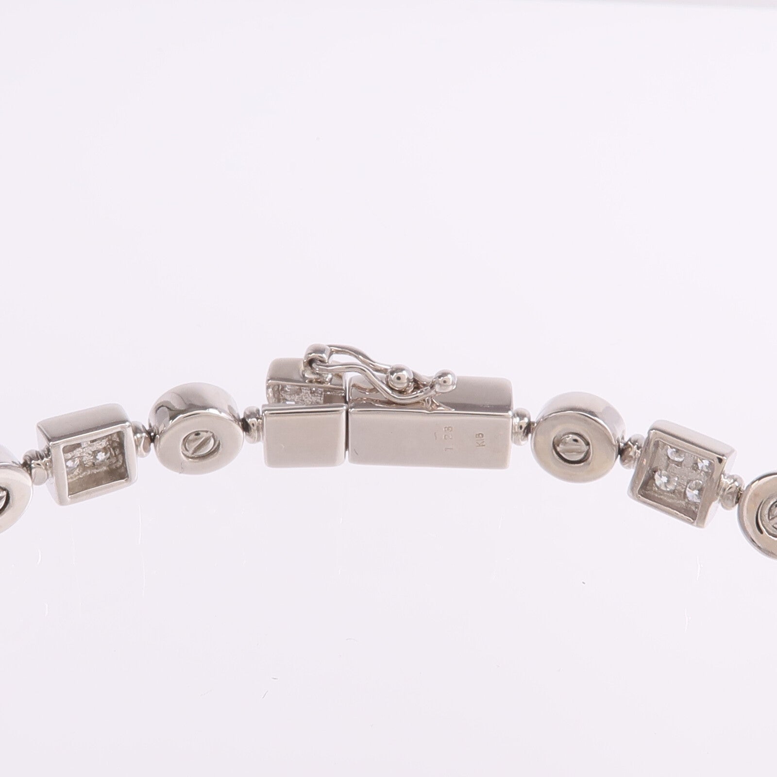 JEWELRY 18K白金Diamond Necklace & Bracelet Set鑽石項鍊/手鏈