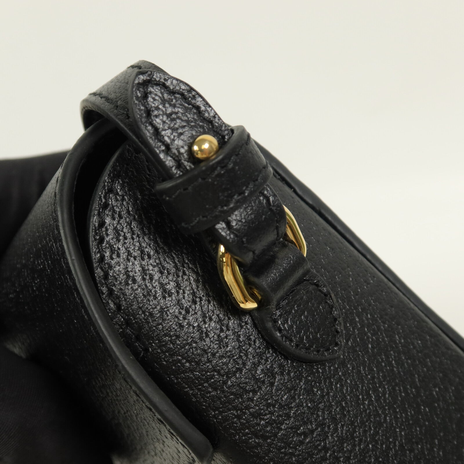 GUCCI 牛皮皮革GG GHW Horsebit 1955肩背袋
