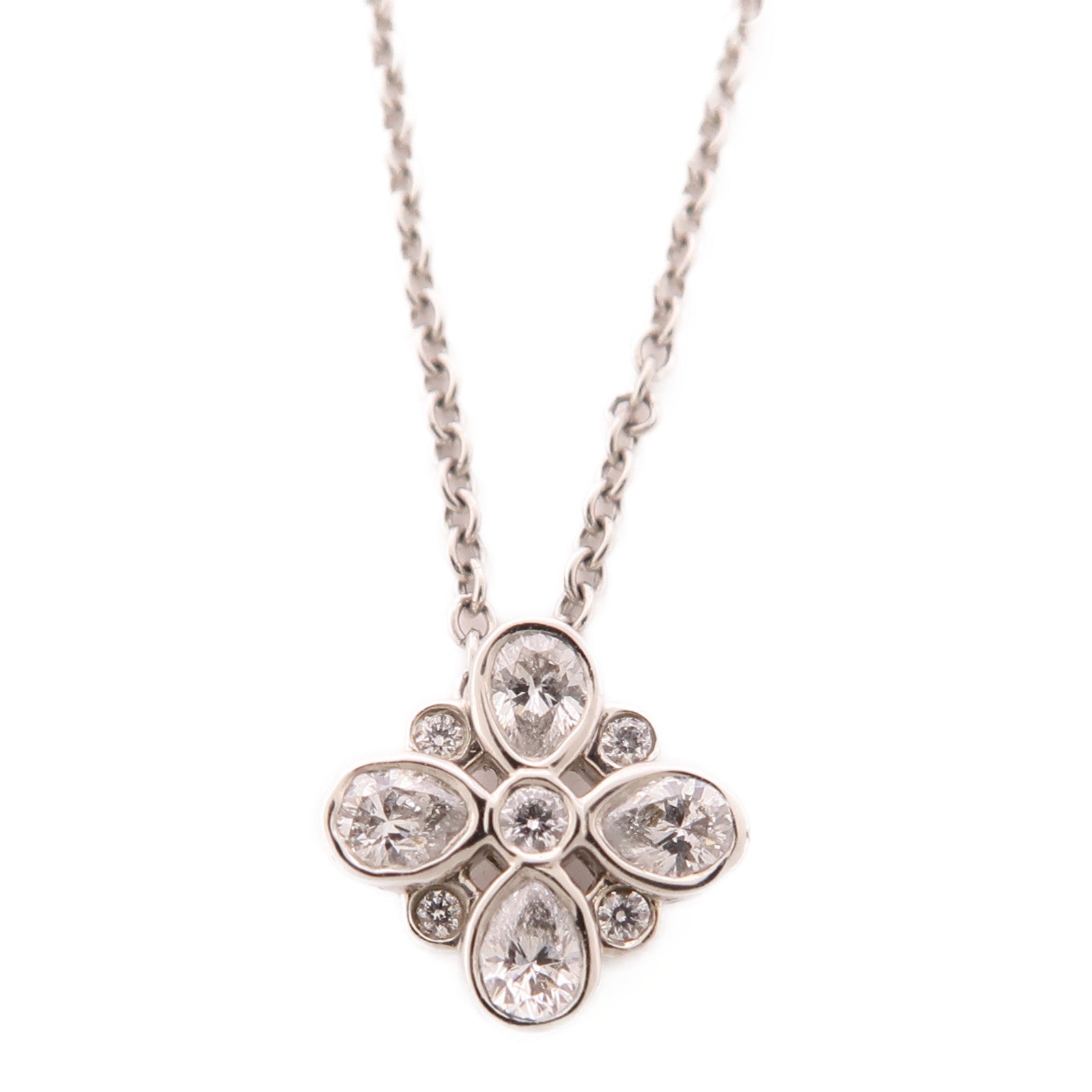 TIFFANY＆CO PT950鉑金Diamond Necklace鑽石項鍊