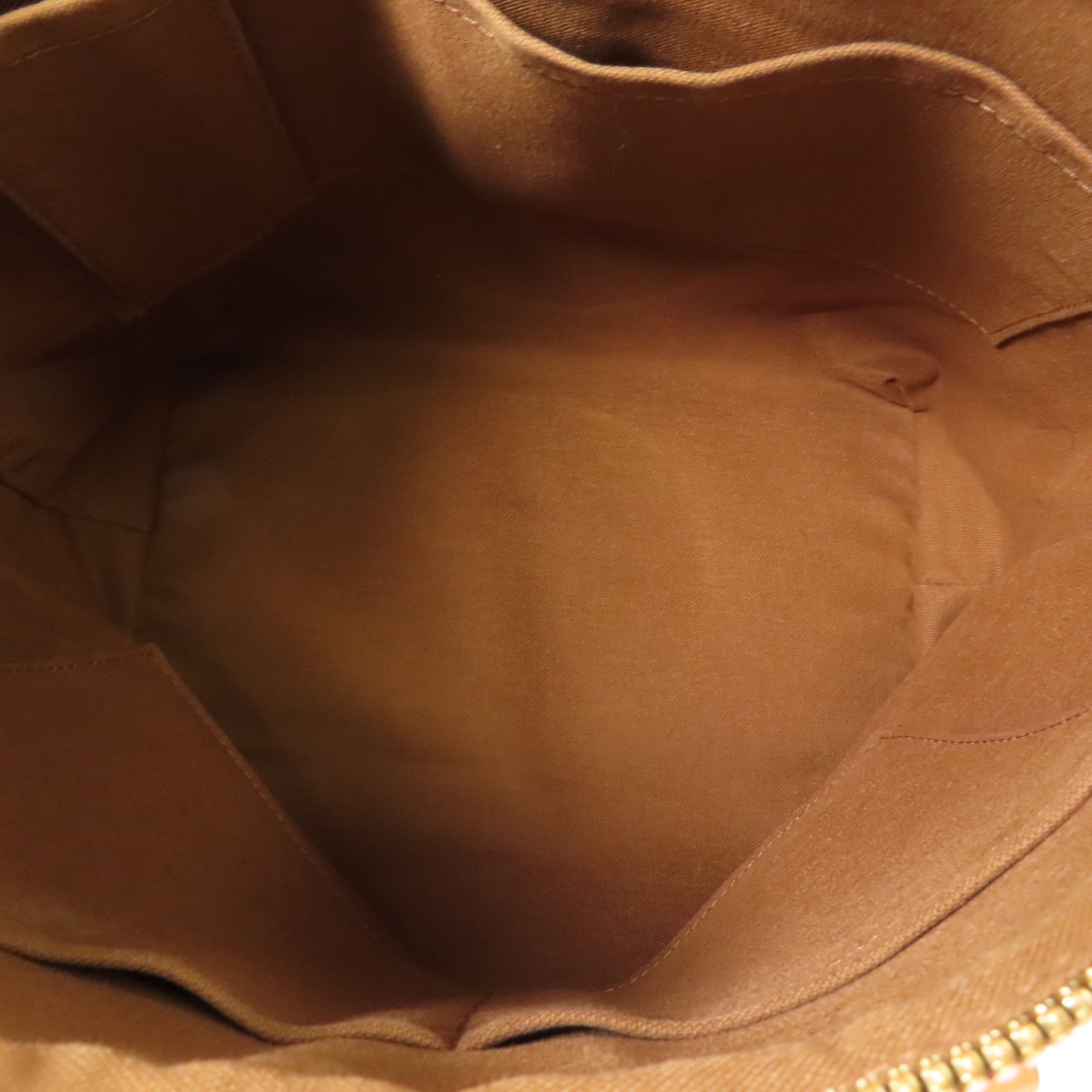 LOUIS VUITTON Monogram Palermo PM金扣手挽肩背兩用袋棕色