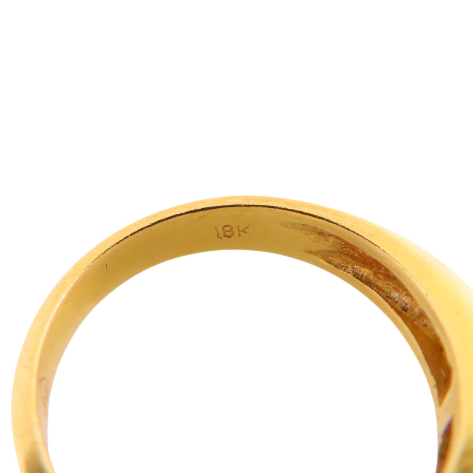 JEWELRY 【激減優惠】18K黃金/鑽石Diamond Ring戒指US#5.75