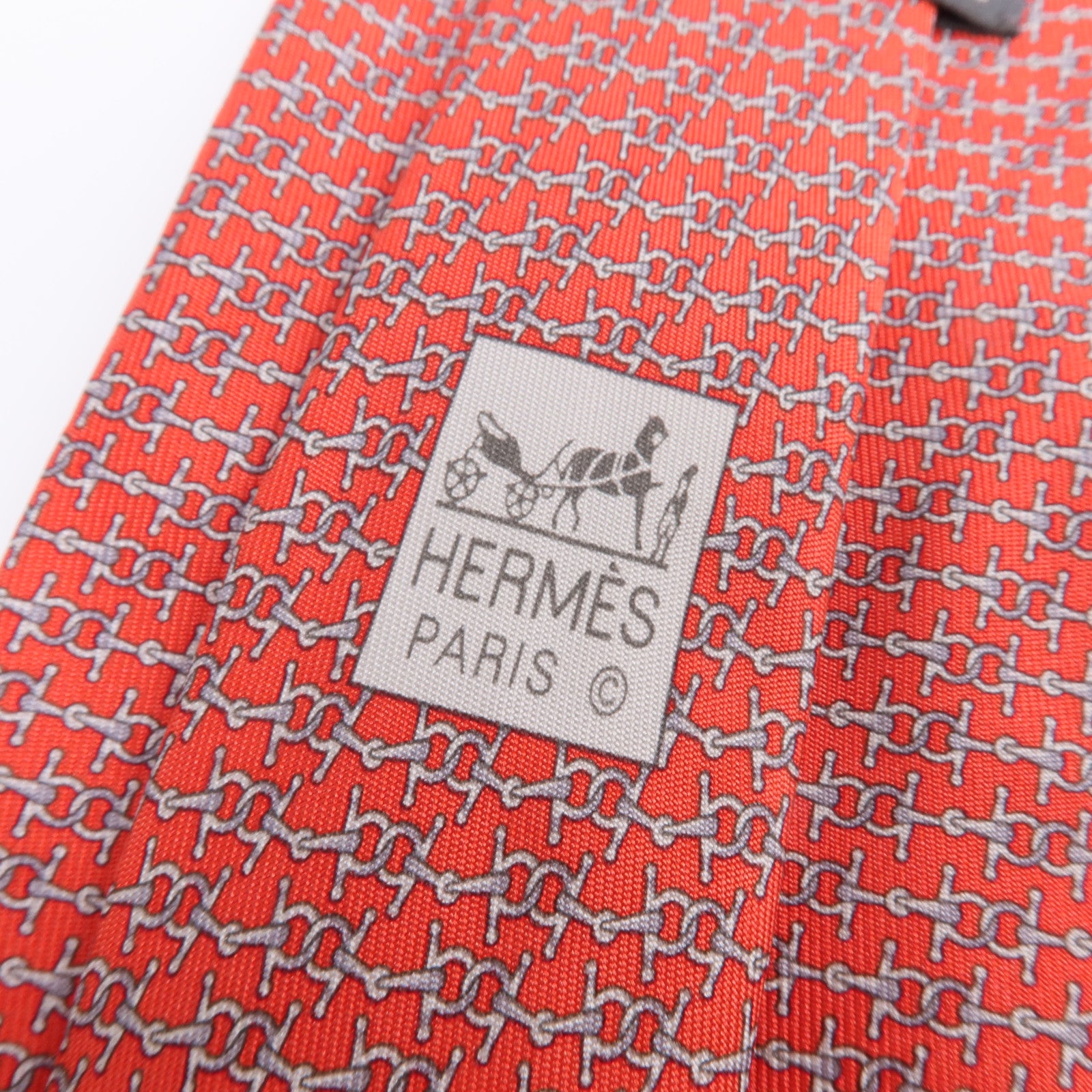 HERMES 絲質Necktie領帶