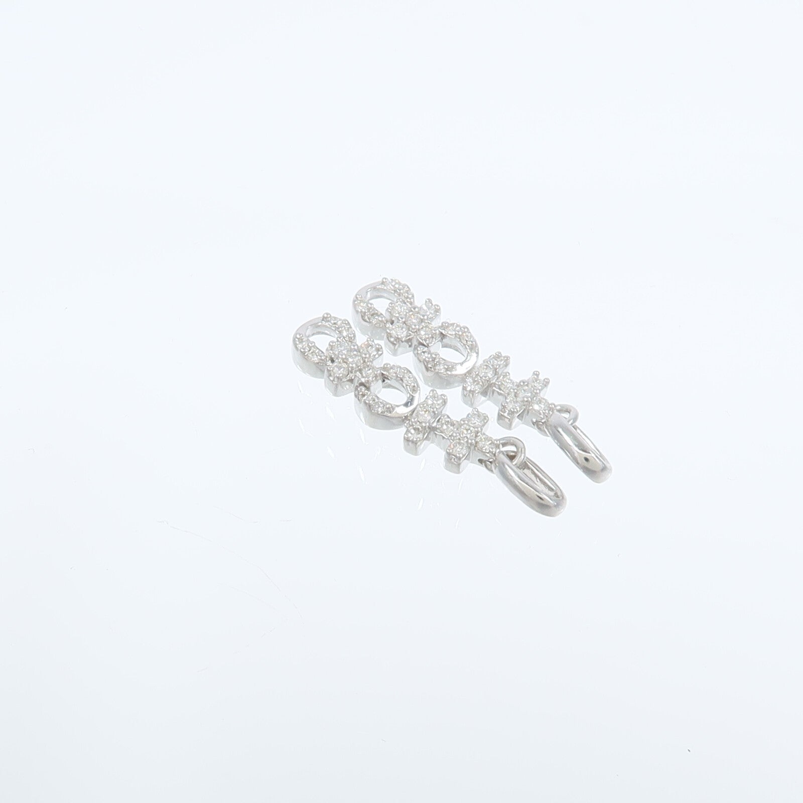 JEWELRY 18K白金Diamond Pendant鑽石吊墜