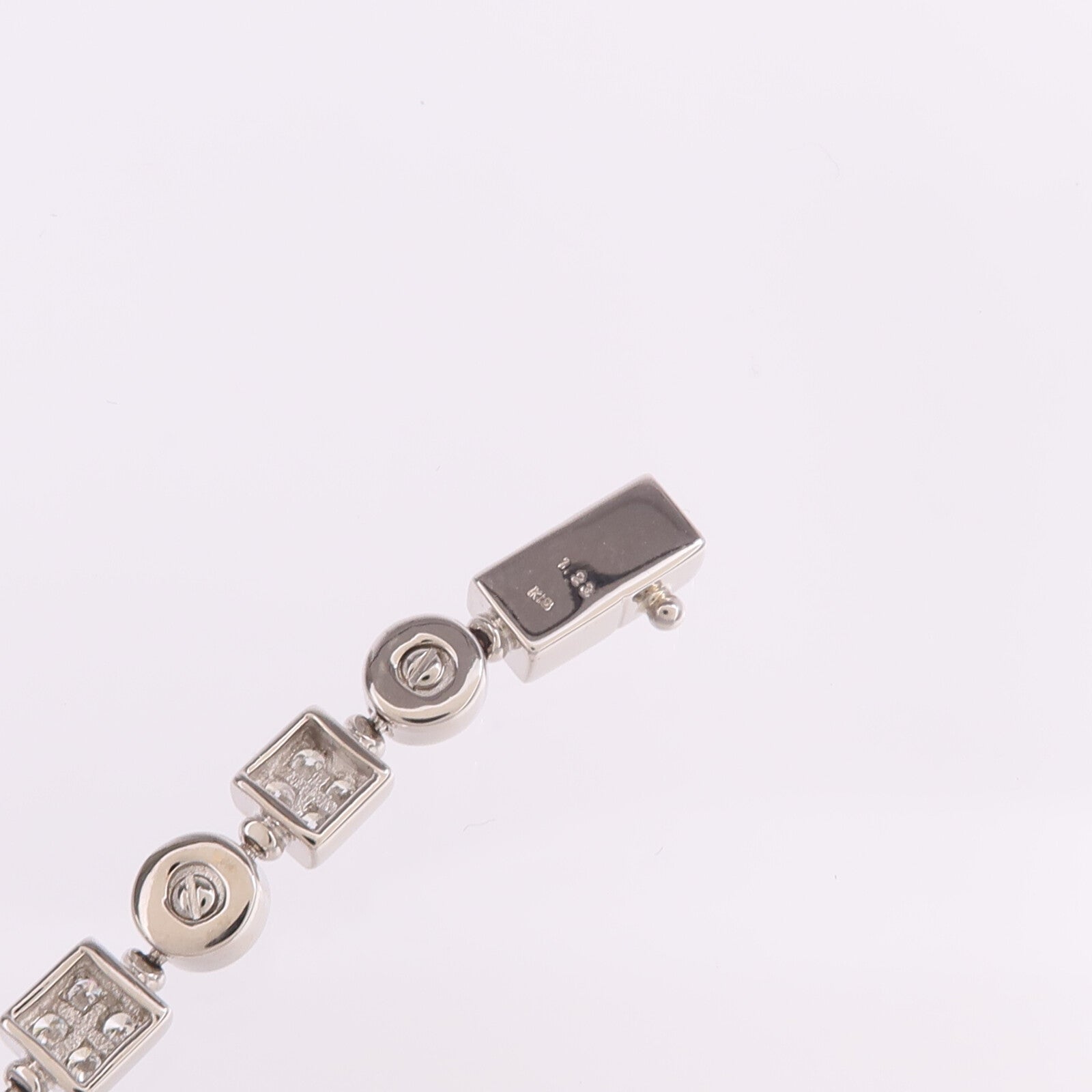JEWELRY 18K白金Diamond Necklace & Bracelet Set鑽石項鍊/手鏈