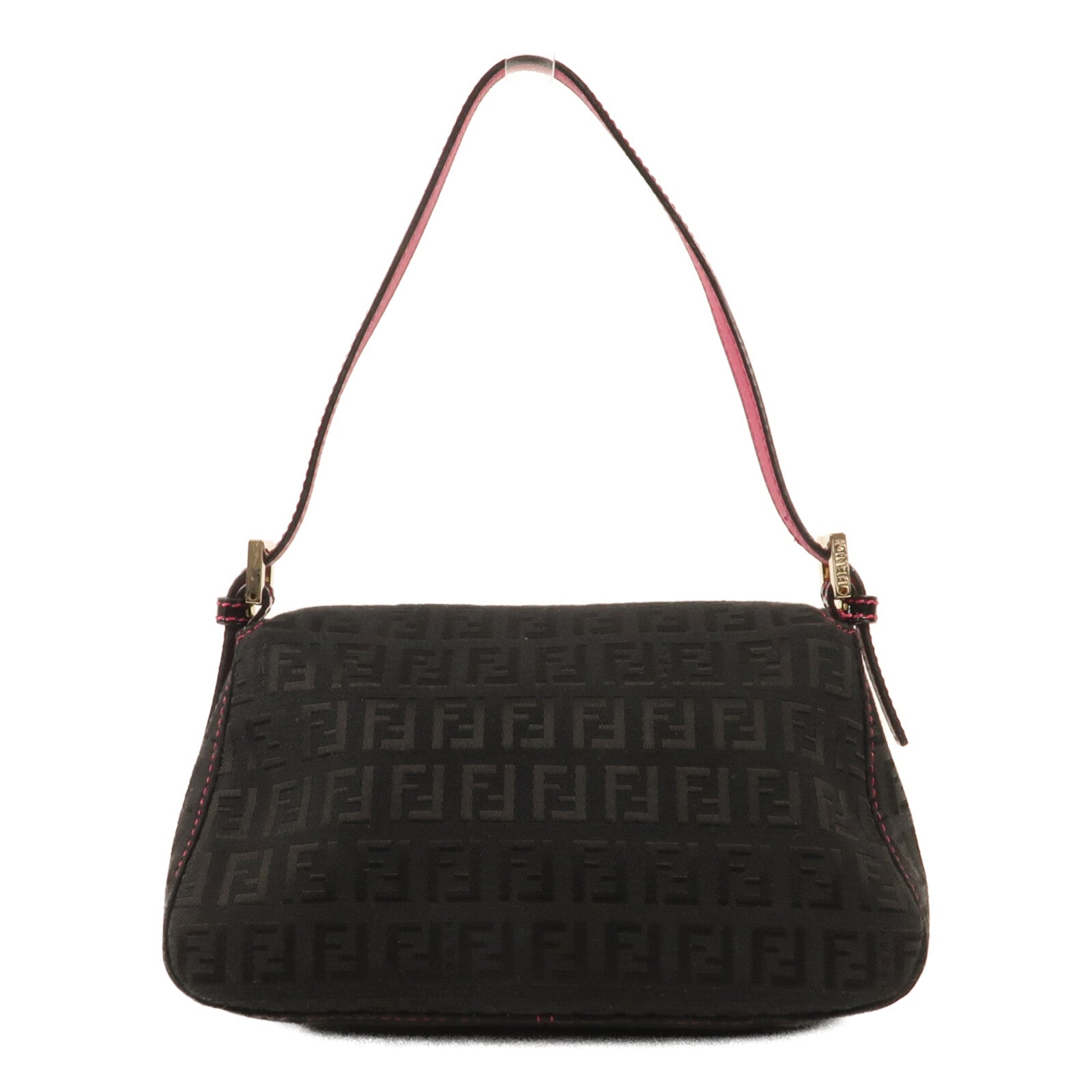 FENDI 帆布Hand Bag金扣手挽袋