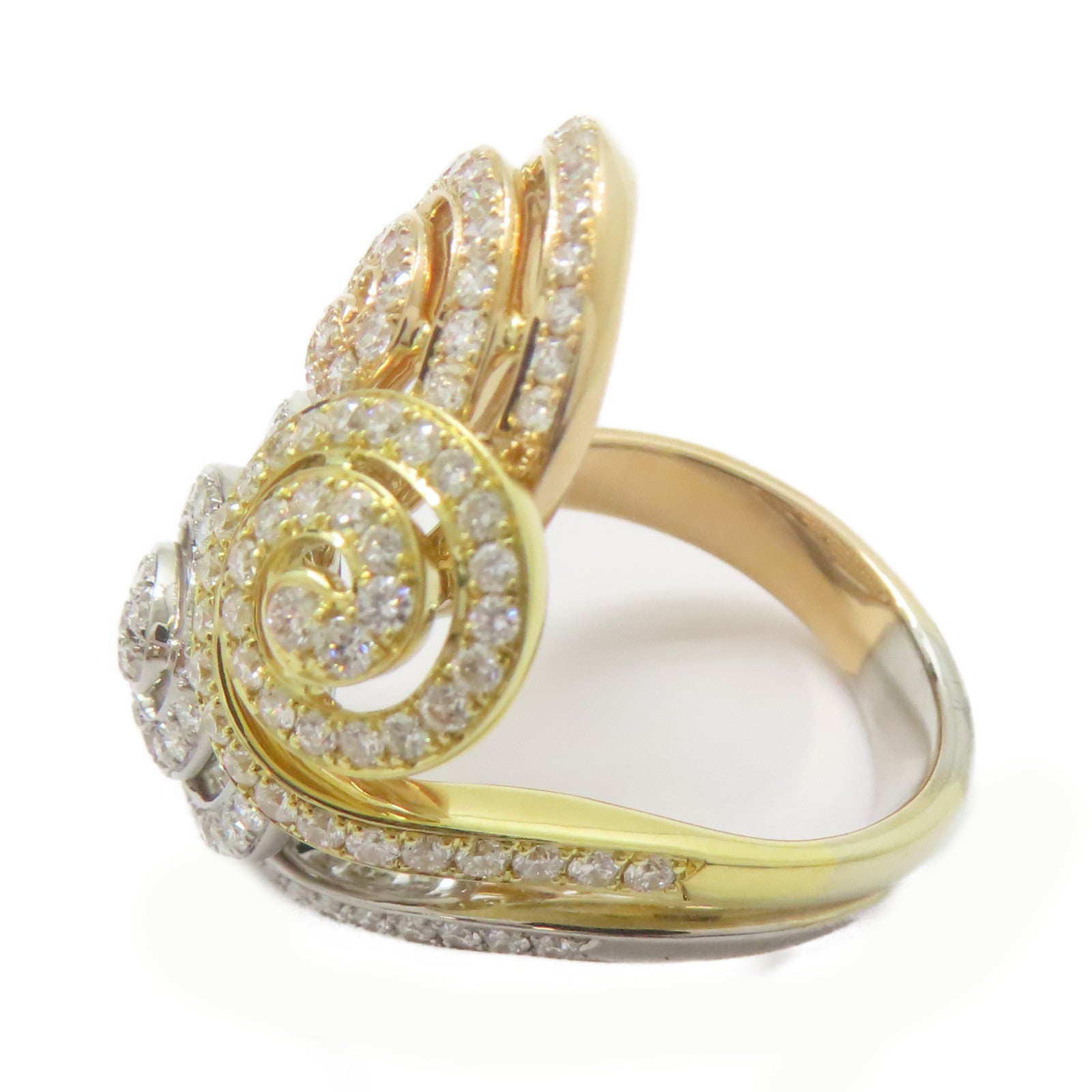 JEWELRY 18K玫瑰金/白金/黃金Diamond Ring 1.68ct鑽石戒指US#7.25