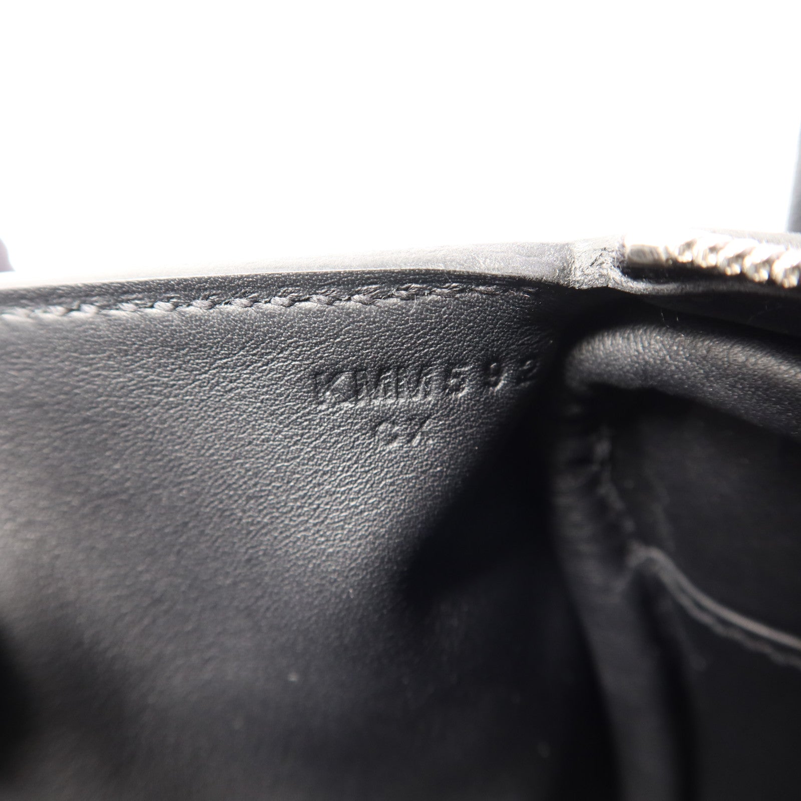 HERMES Clemence皮革Mini Lindy金扣手挽肩背兩用袋Noir