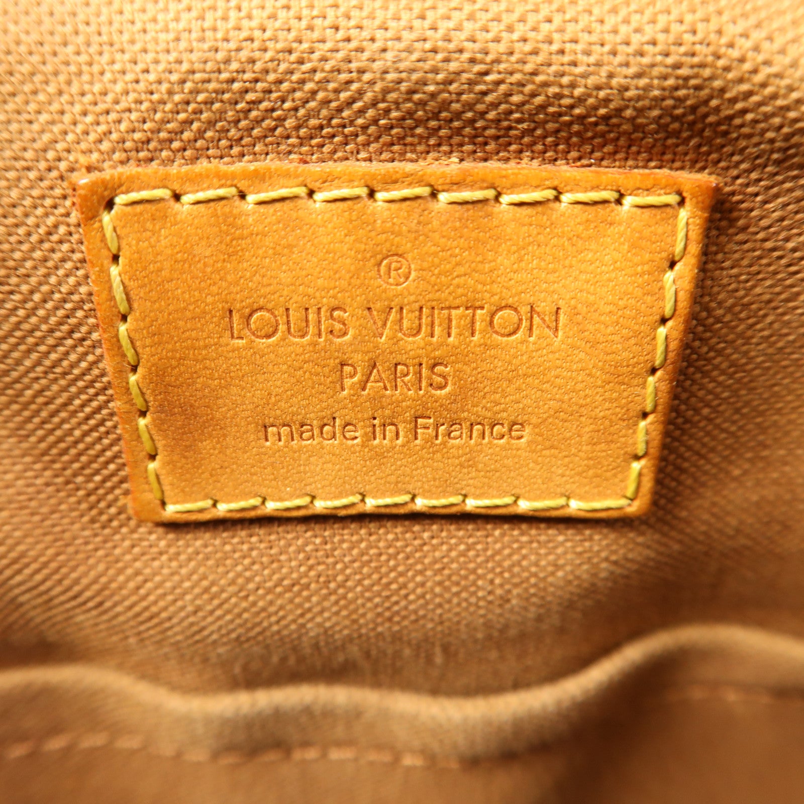 LOUIS VUITTON LV GHW Palermo PM 2 Way Shoulder Bag M40145 Monogram Brown