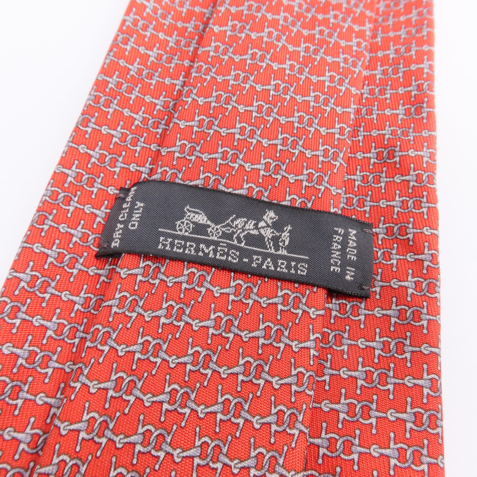 HERMES 絲質Necktie領帶