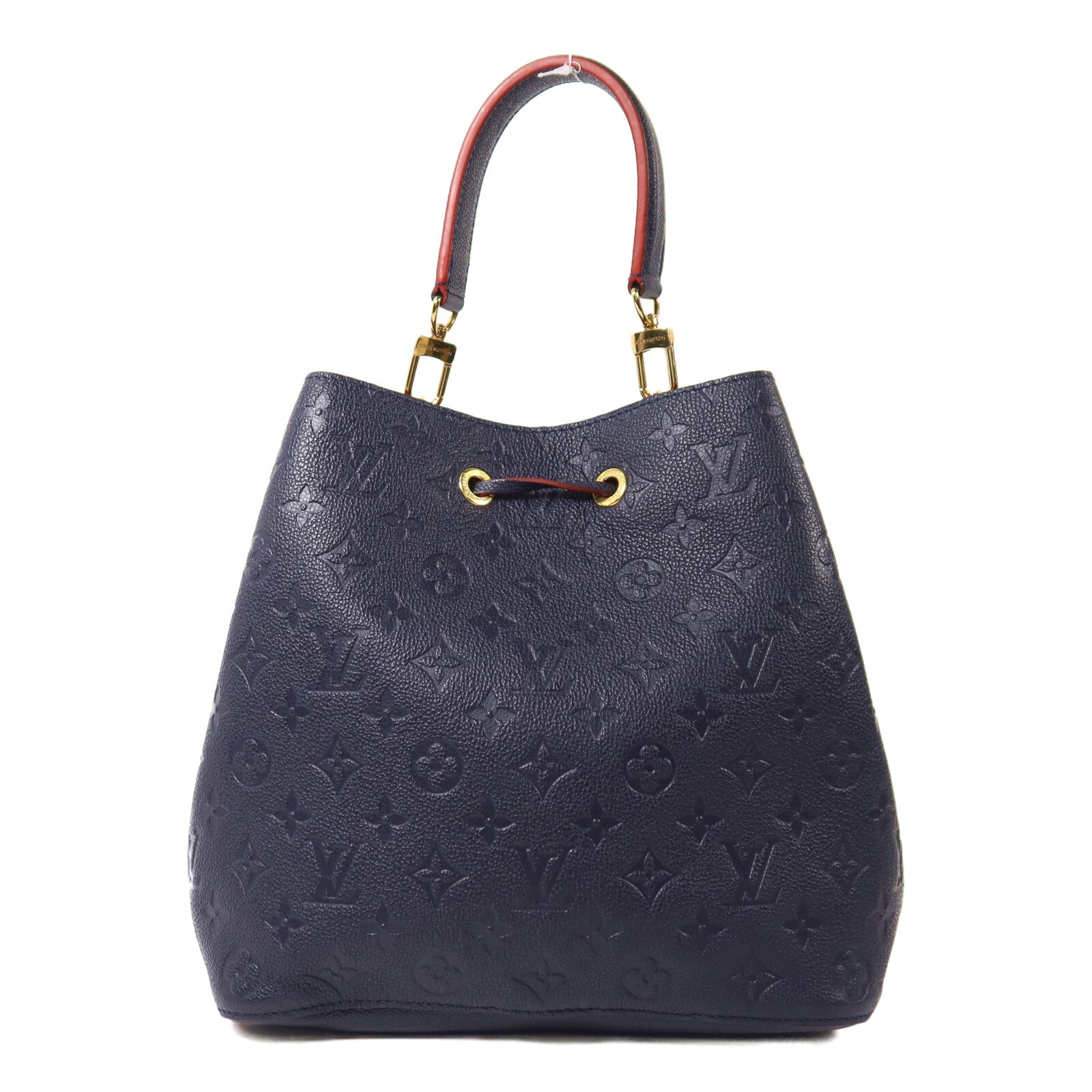 LOUIS VUITTON Monogram Empreinte Neo Noe MM金扣手挽肩背兩用袋