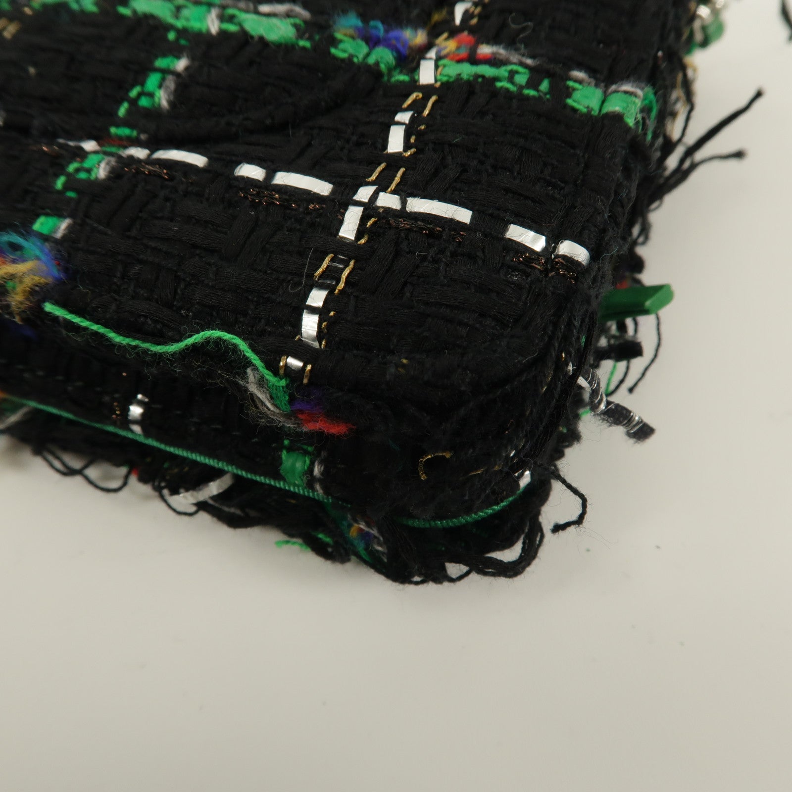 CHANEL Tweed WOC Wallet On Chain With Robot Charm鏈帶肩背袋