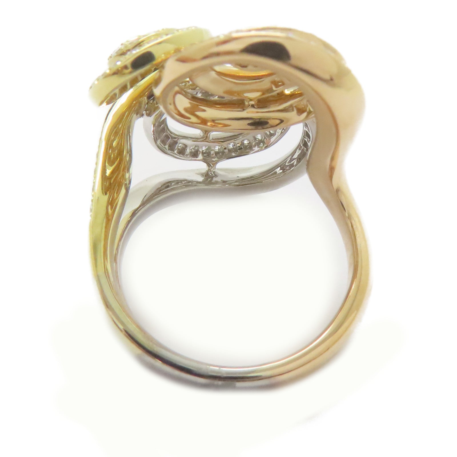 JEWELRY 18K玫瑰金/白金/黃金Diamond Ring 1.68ct鑽石戒指US#7.25