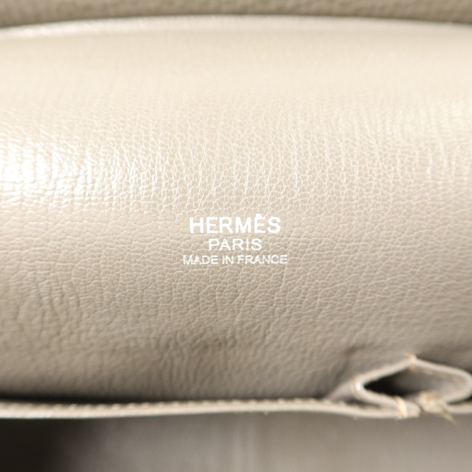 HERMES Clemence皮革Jypsiere 31肩背袋Etain